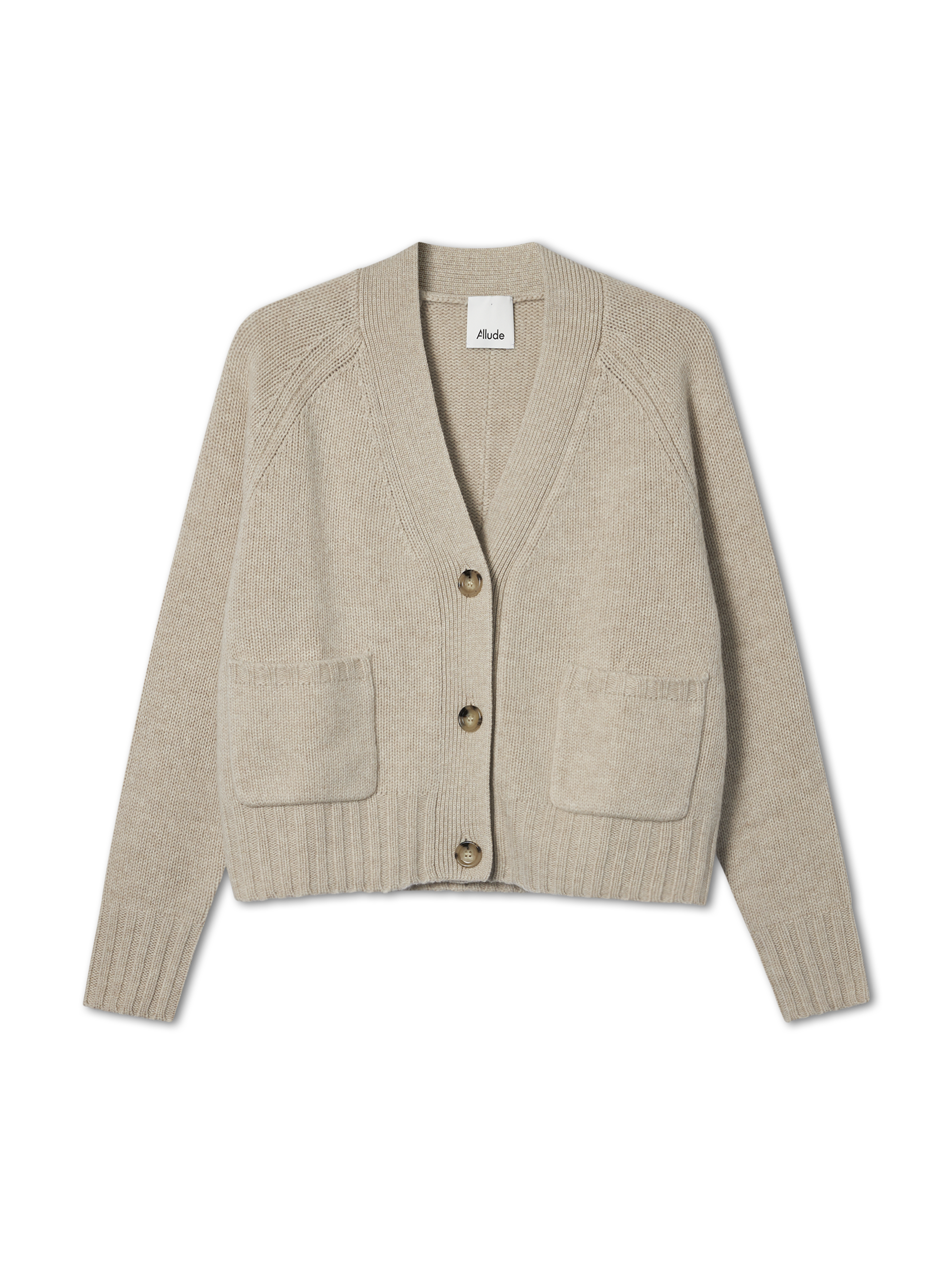 Strickjacke aus Schurwolle