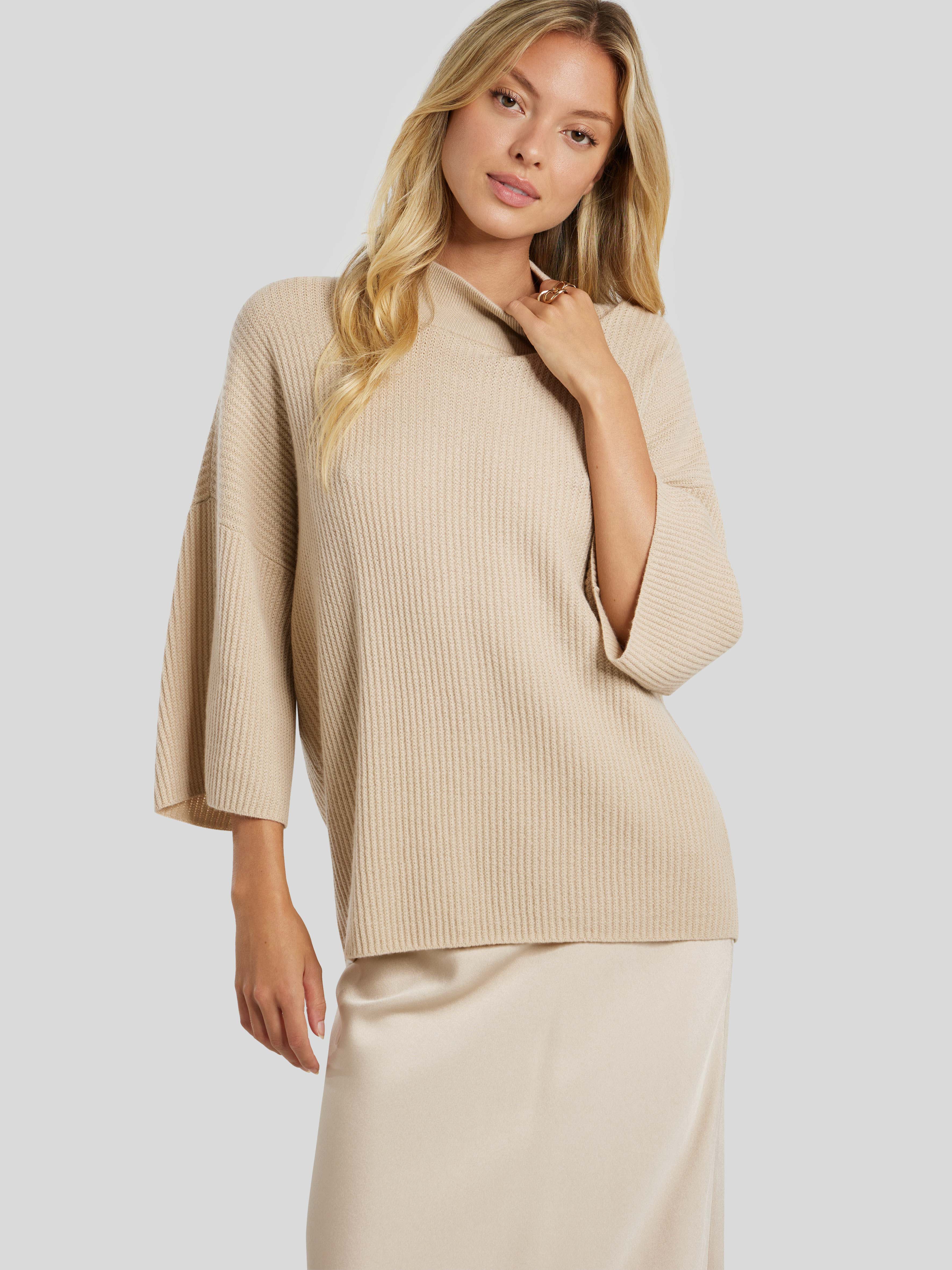 Oversize Pullover aus Kaschmir