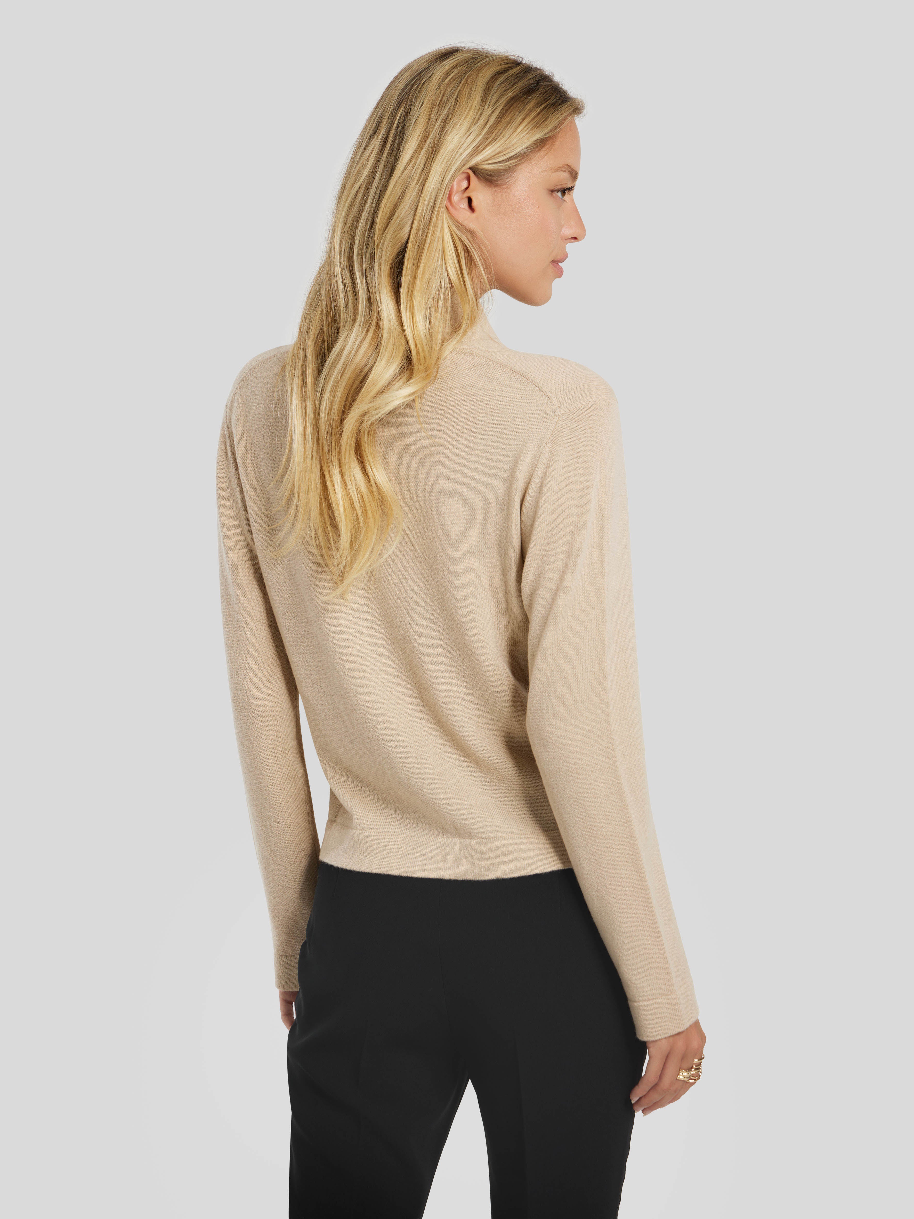 Strickjacke aus Schurwolle