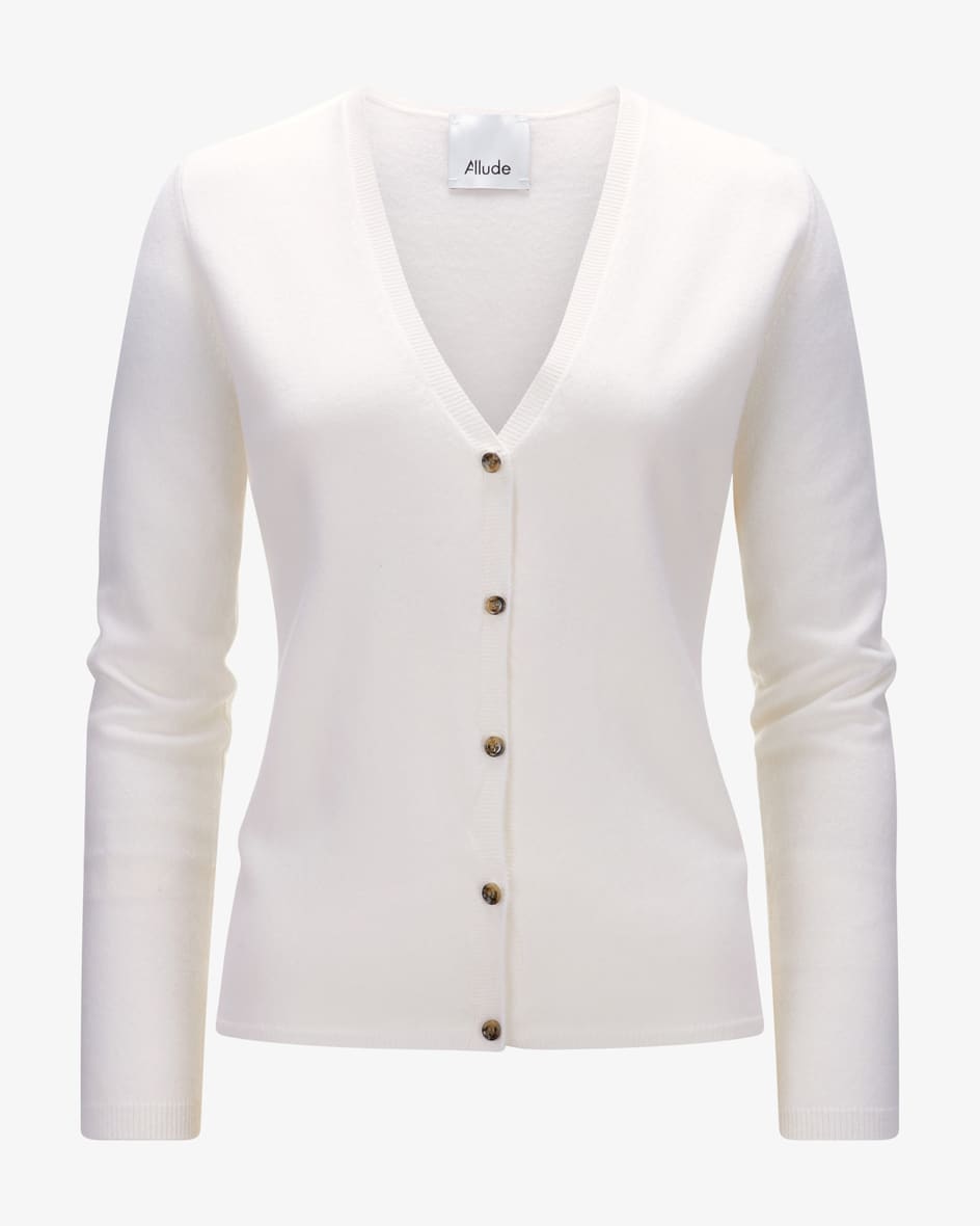 Cashmere-Strickjacke