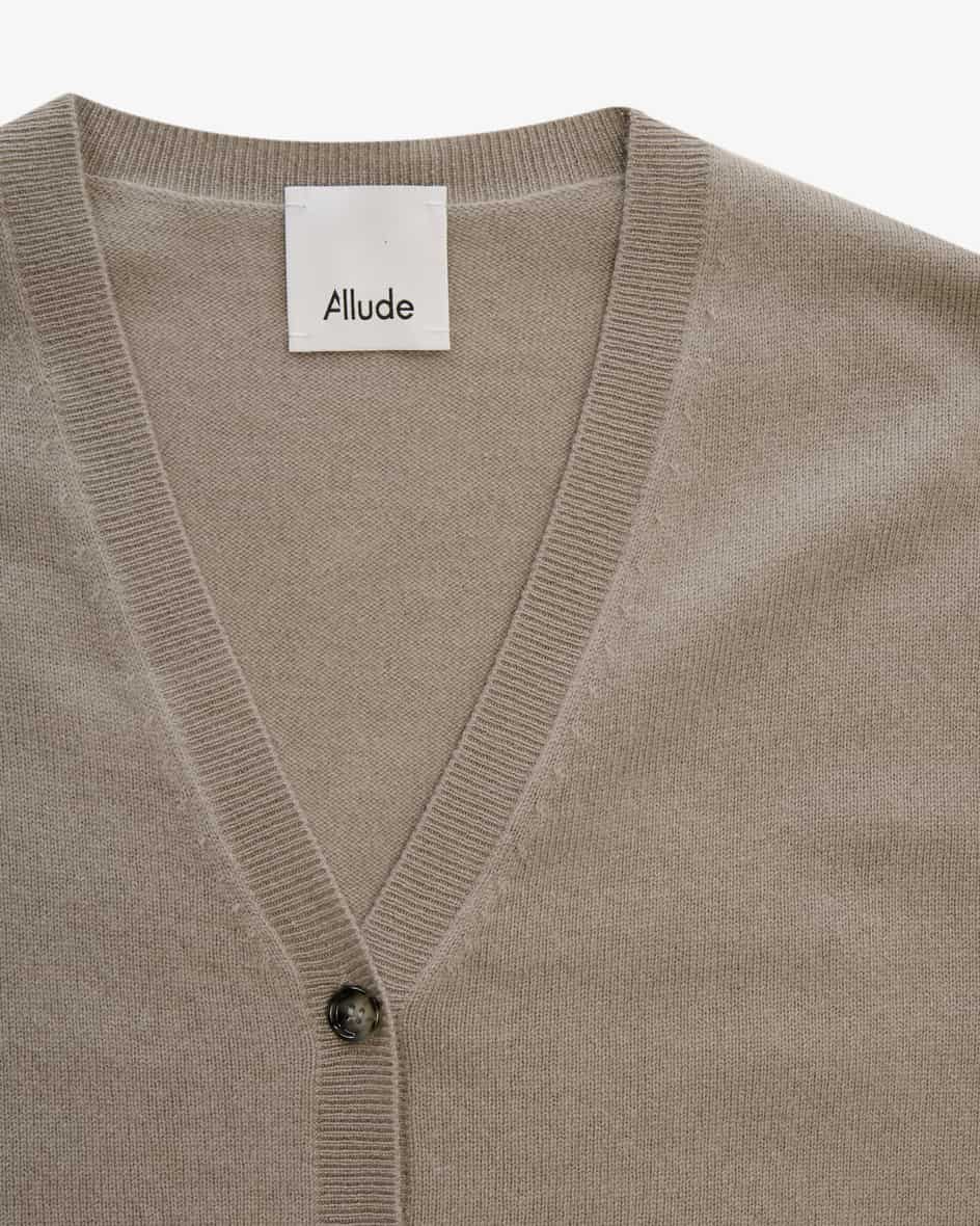 Cashmere-Strickjacke