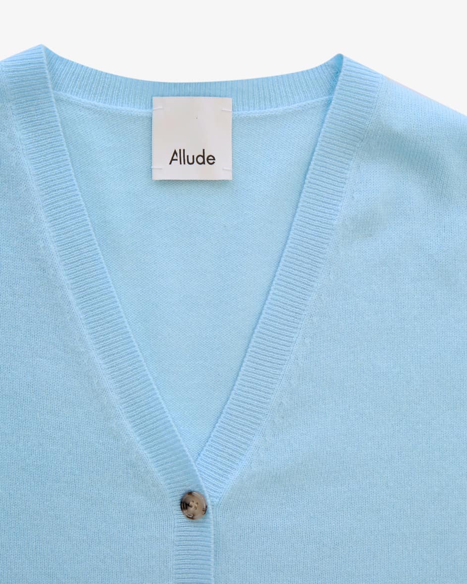 Cashmere-Strickjacke