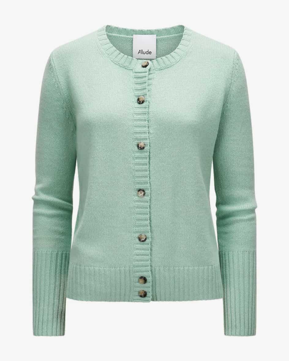 Cashmere-Strickjacke