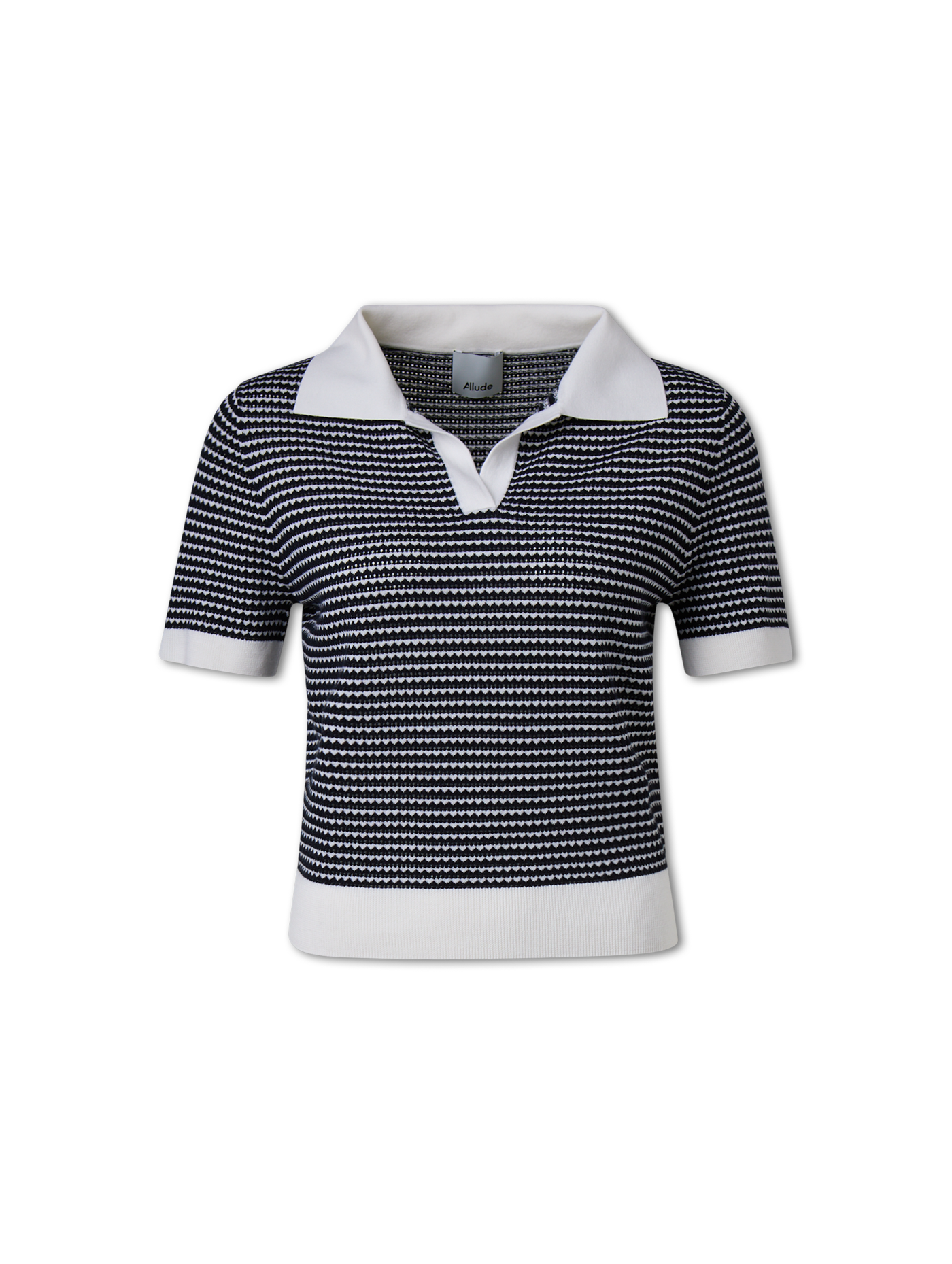 Strickpolo aus Schurwolle