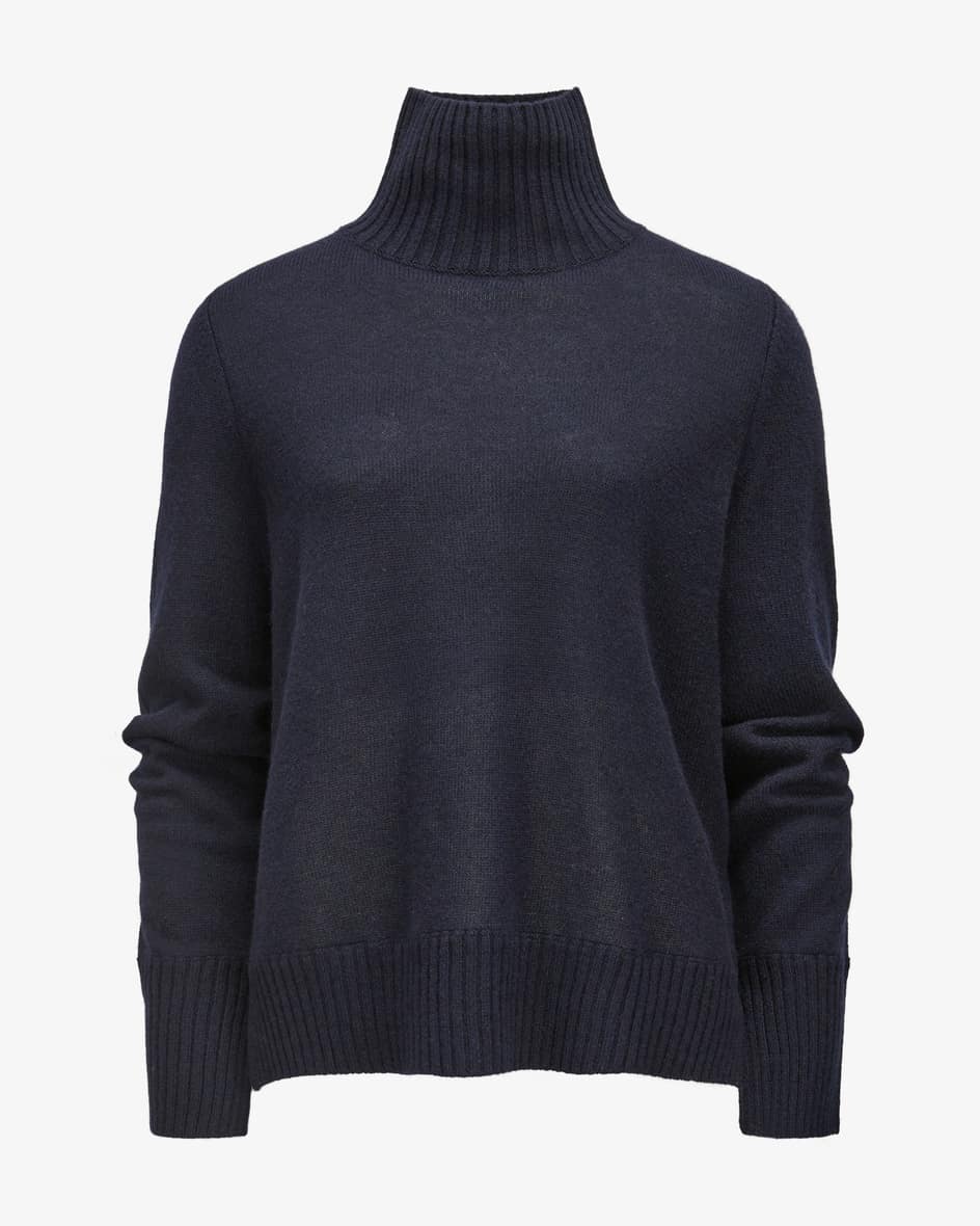 Cashmere-Stehkragenpullover