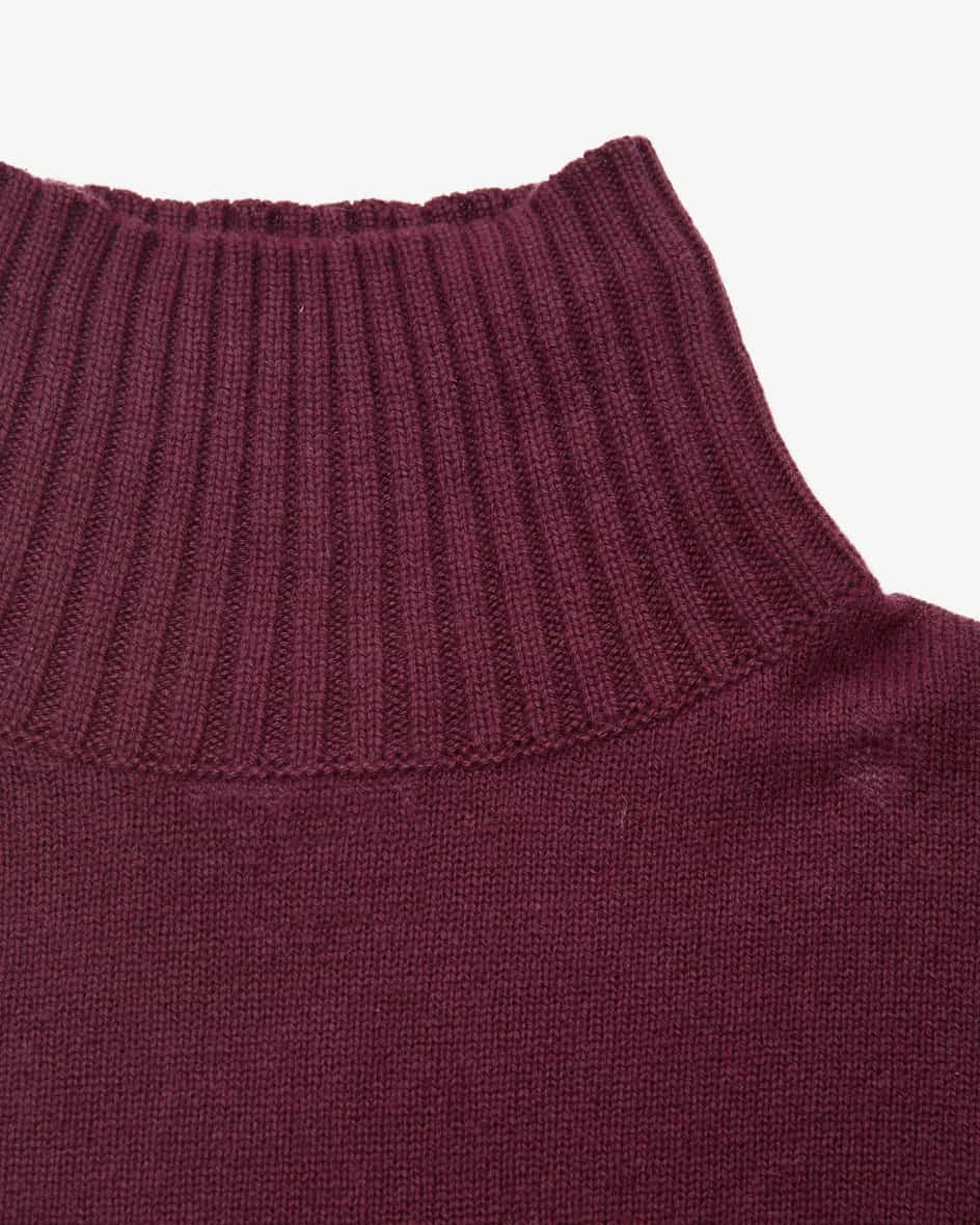 Cashmere-Stehkragenpullover