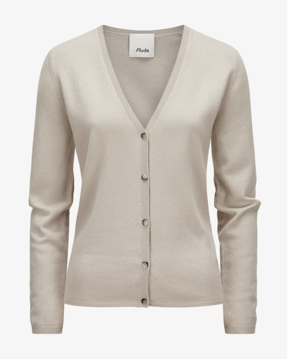Cashmere-Strickjacke