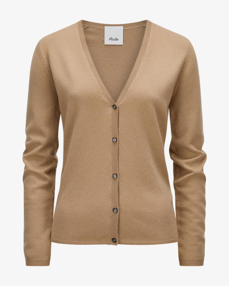 Cashmere-Strickjacke