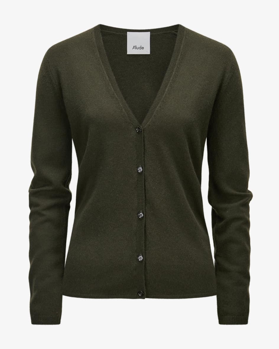 Cashmere-Strickjacke