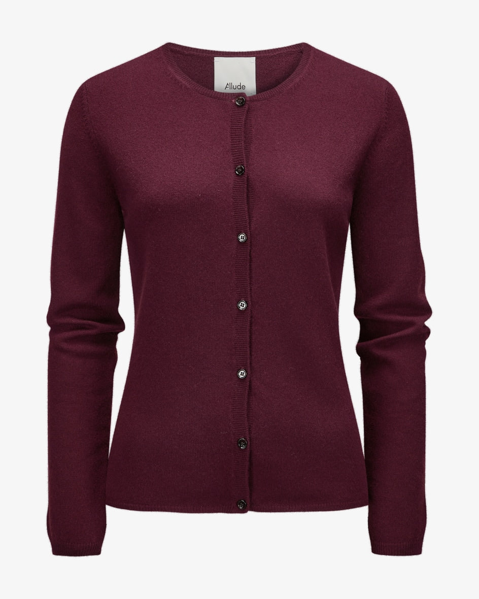 Cashmere-Strickjacke