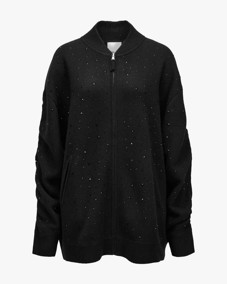 Strickjacke aus Schurwolle und Cashmere