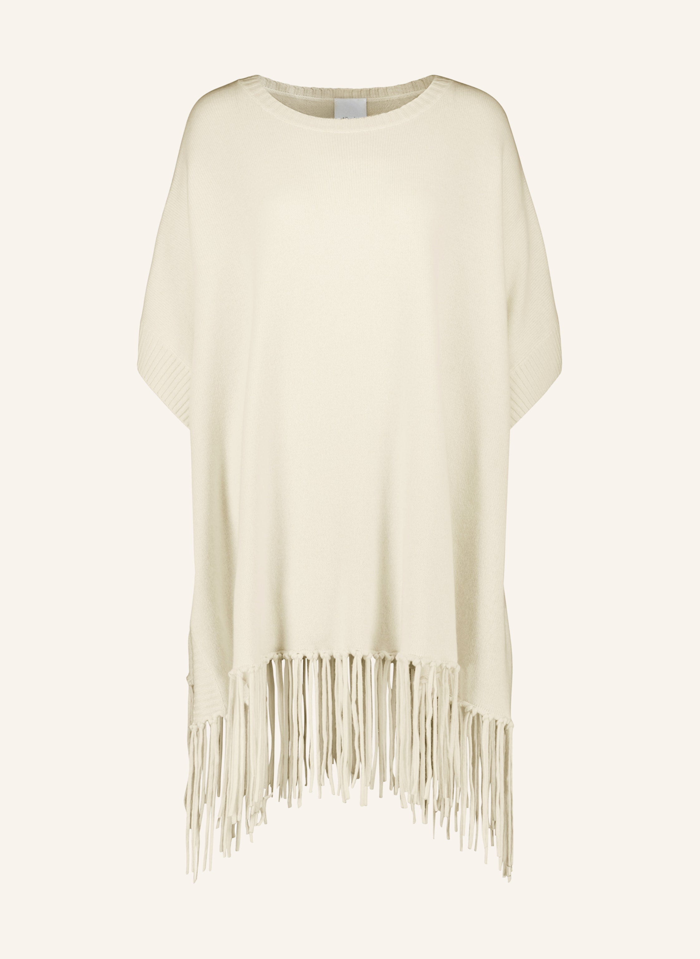 Poncho mit Cashmere