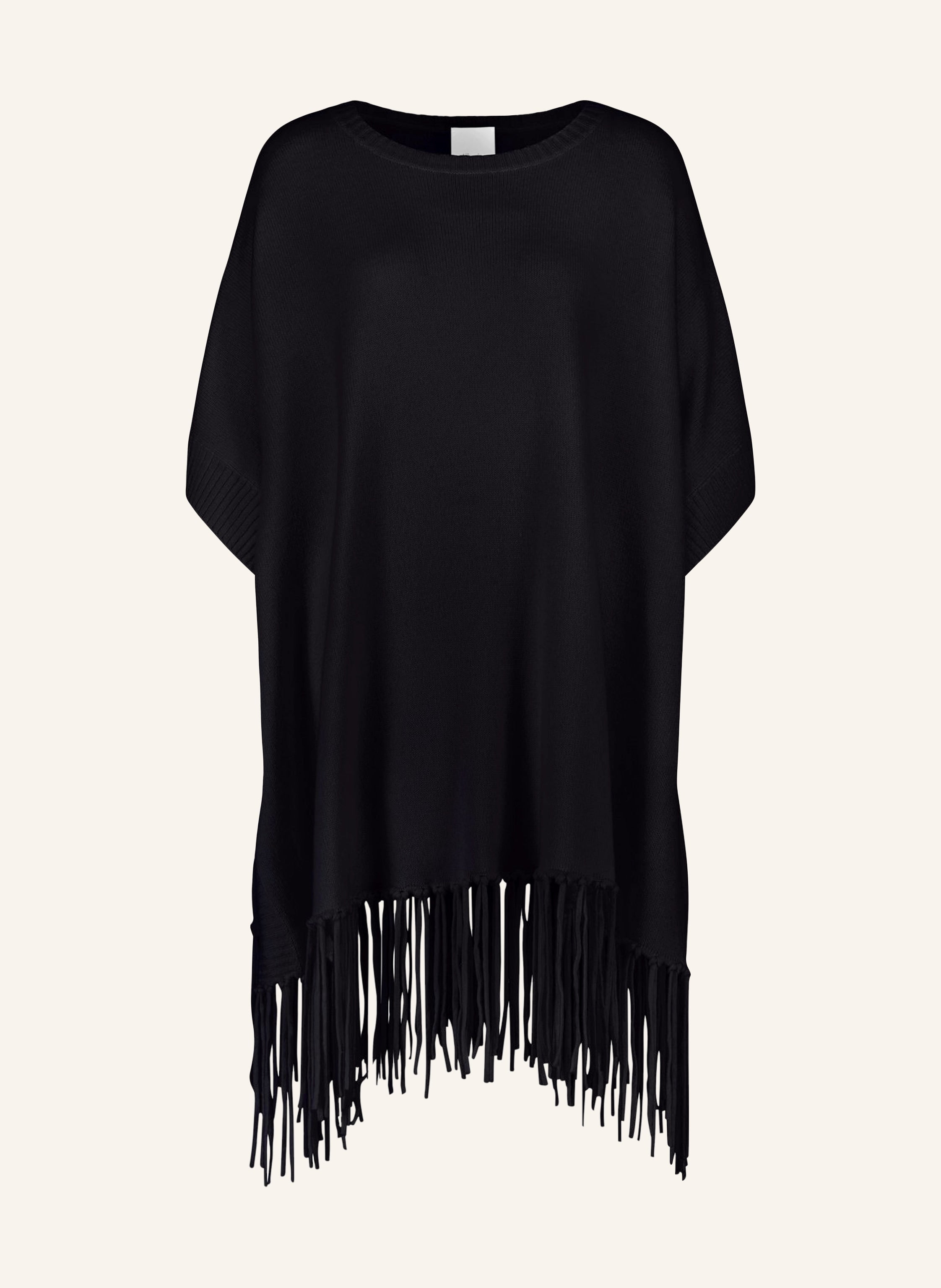 Poncho mit Cashmere