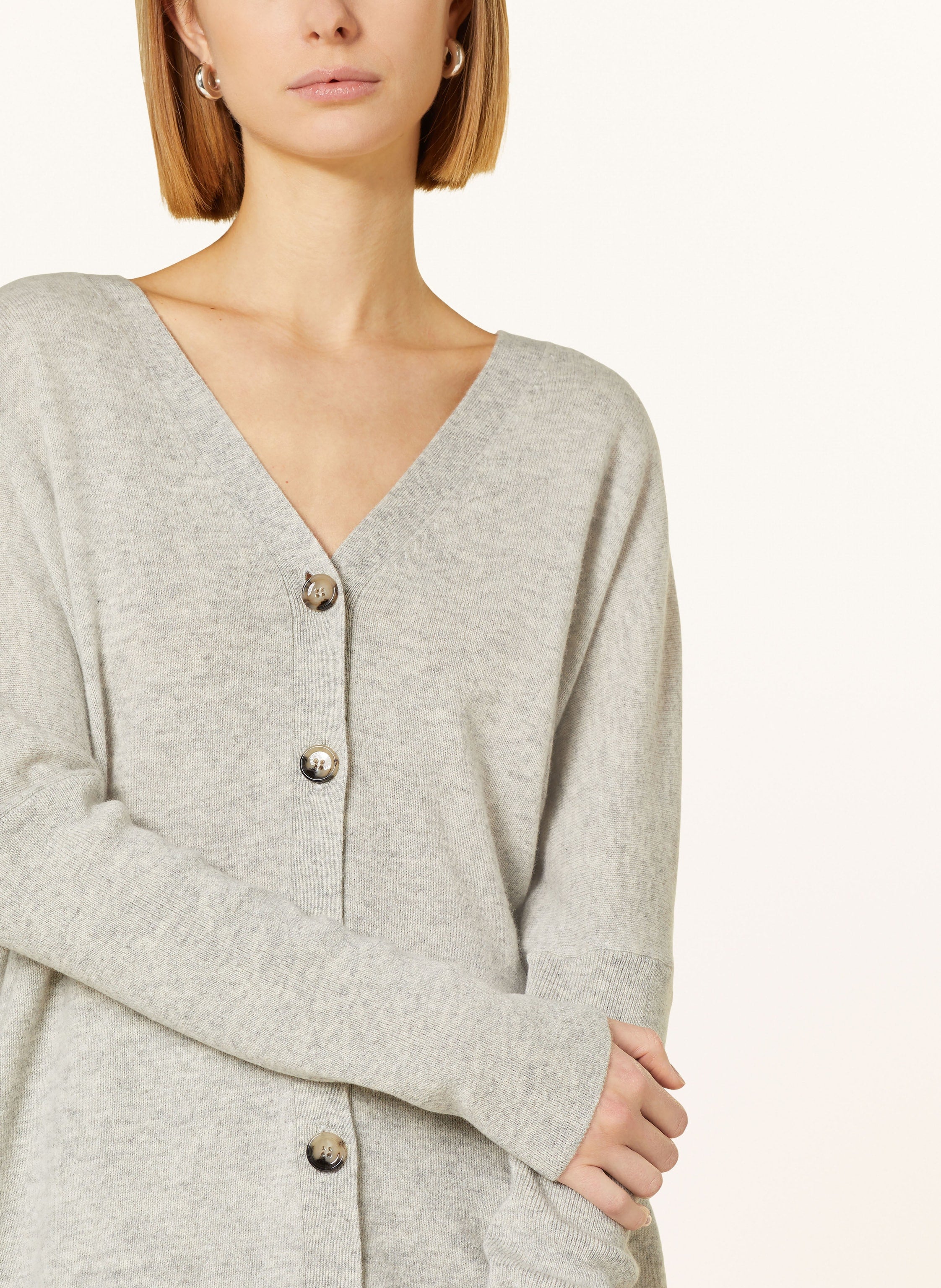 Strickjacke mit Cashmere