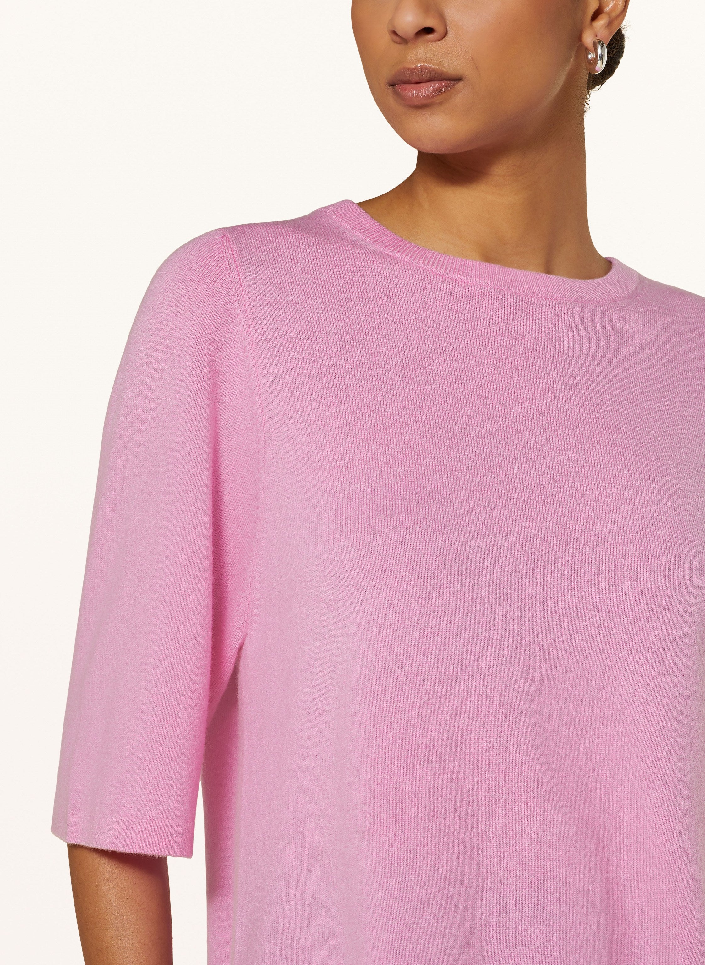 Pullover mit Cashmere und 3/4-Arm