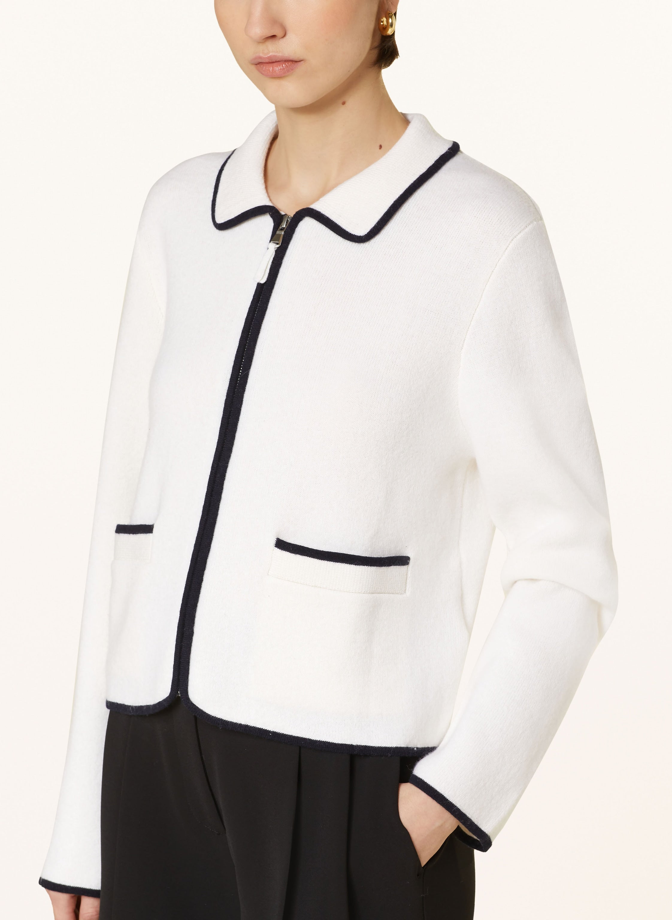 Strickjacke mit Cashmere