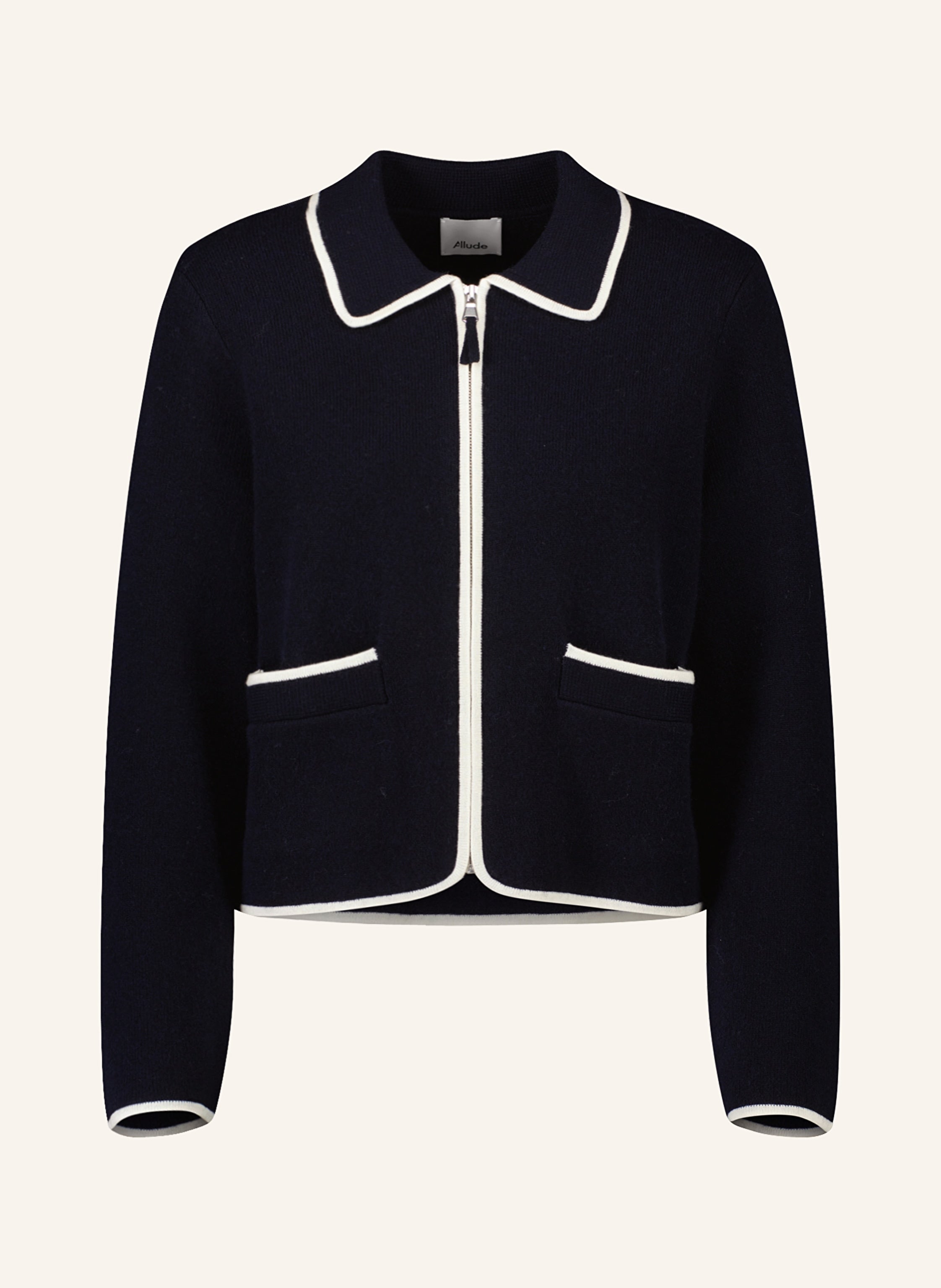 Strickjacke mit Cashmere