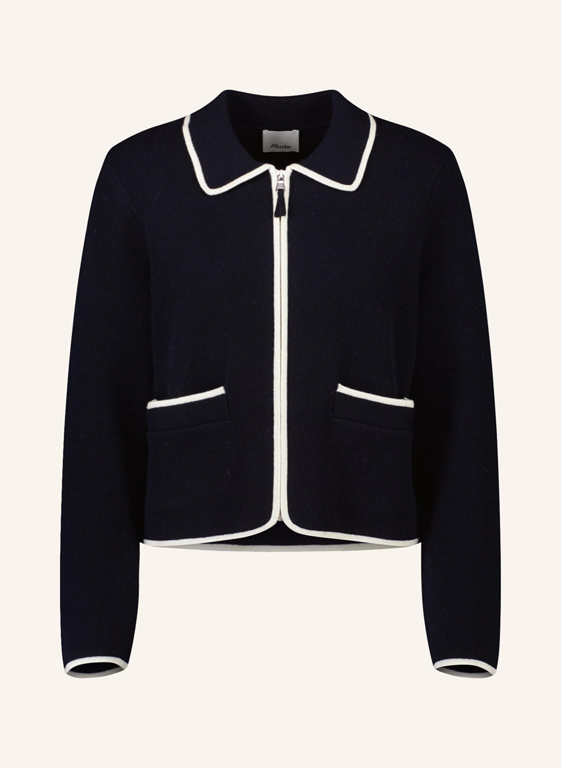 Strickjacke mit Cashmere