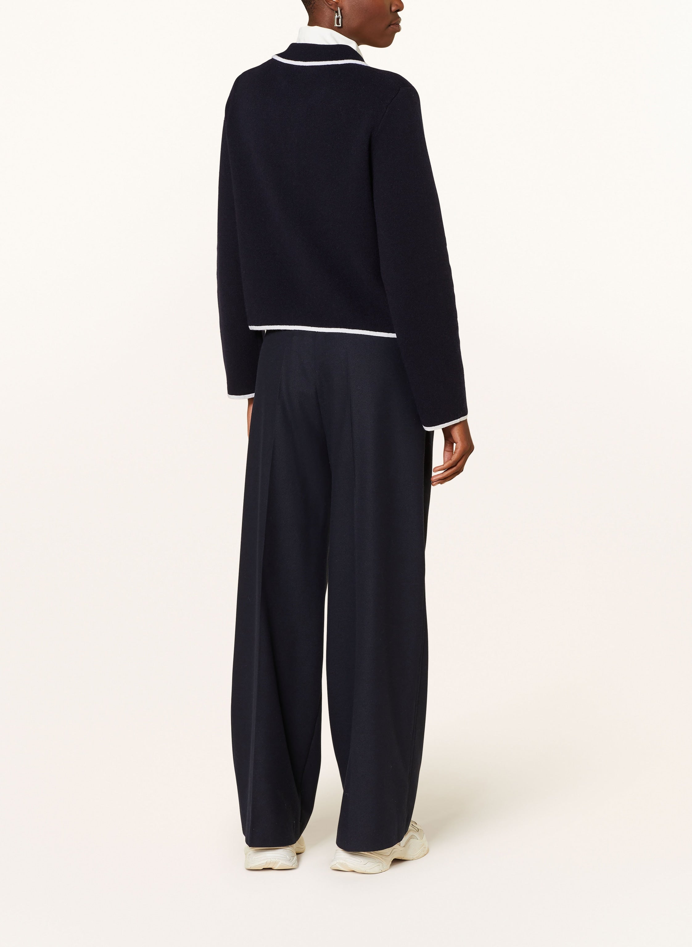 Strickjacke mit Cashmere