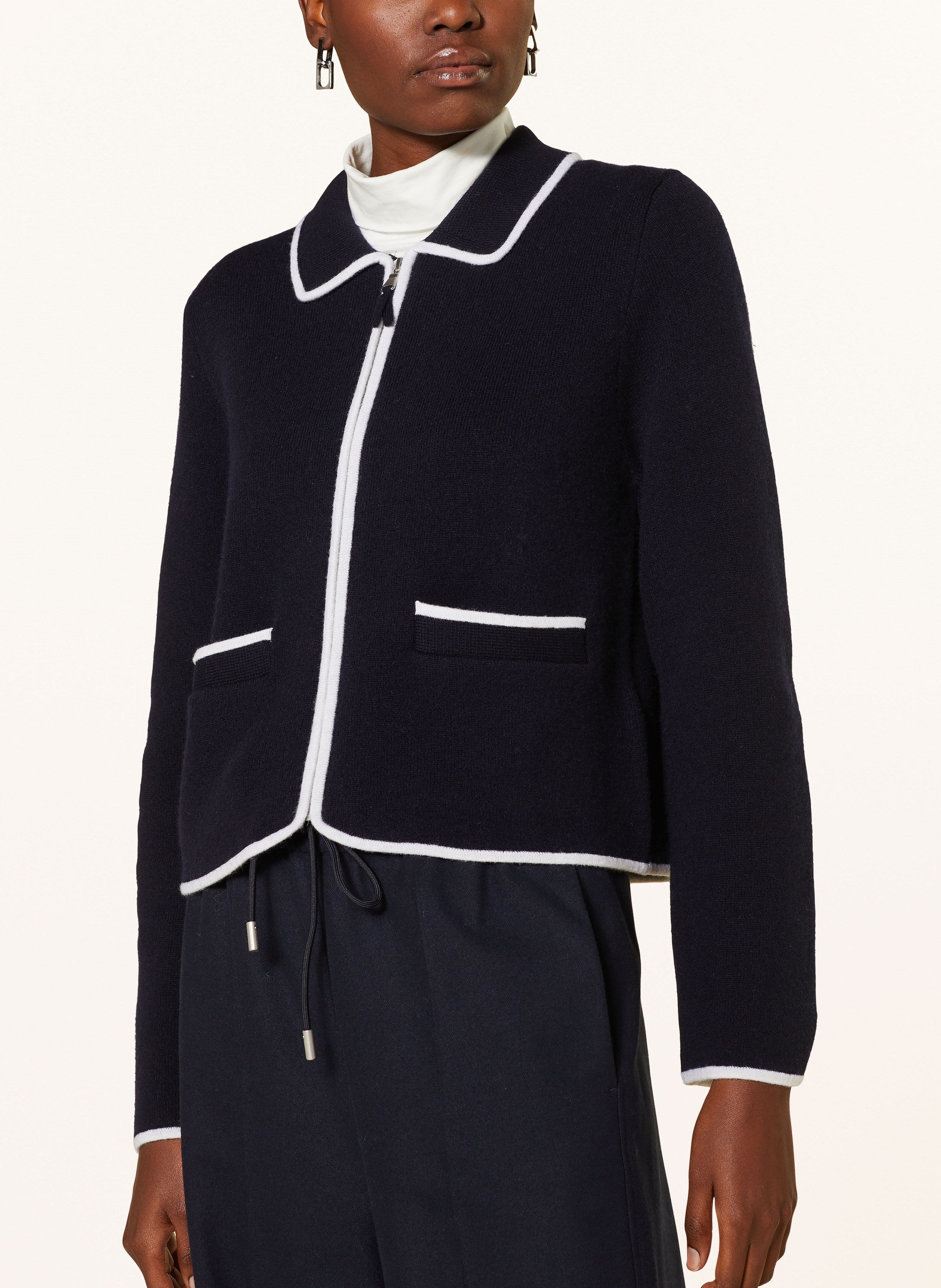 Strickjacke mit Cashmere