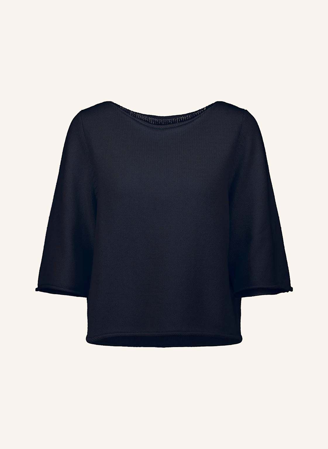 Pullover mit 3/4-Arm und Cashmere