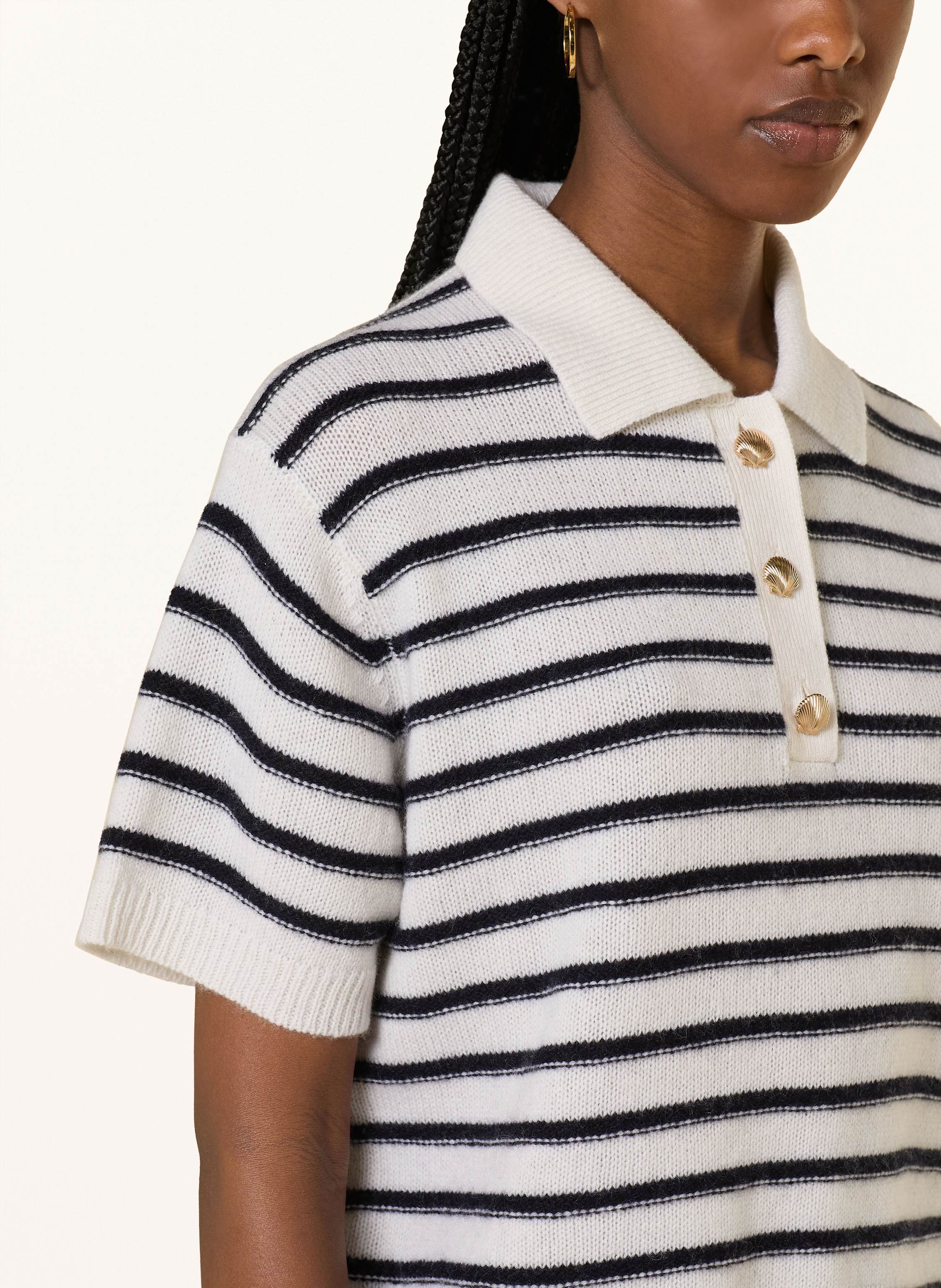 Strickshirt mit Cashmere