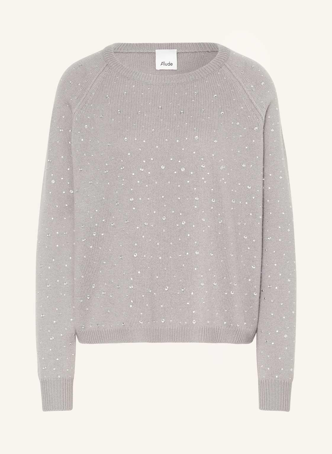 Pullover mit Cashmere und Schmucksteinen