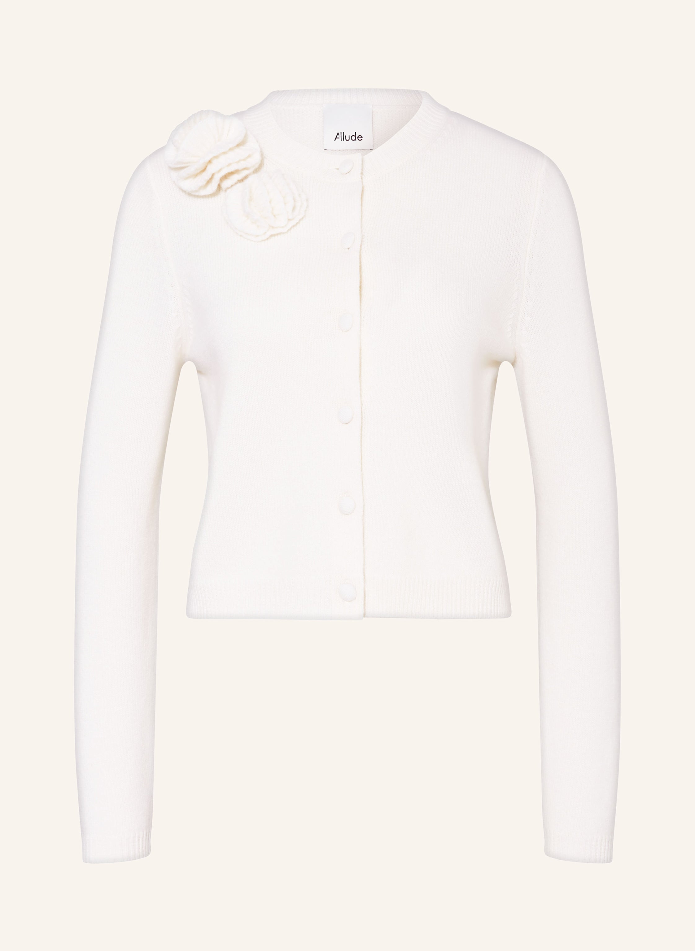 Strickjacke mit Cashmere