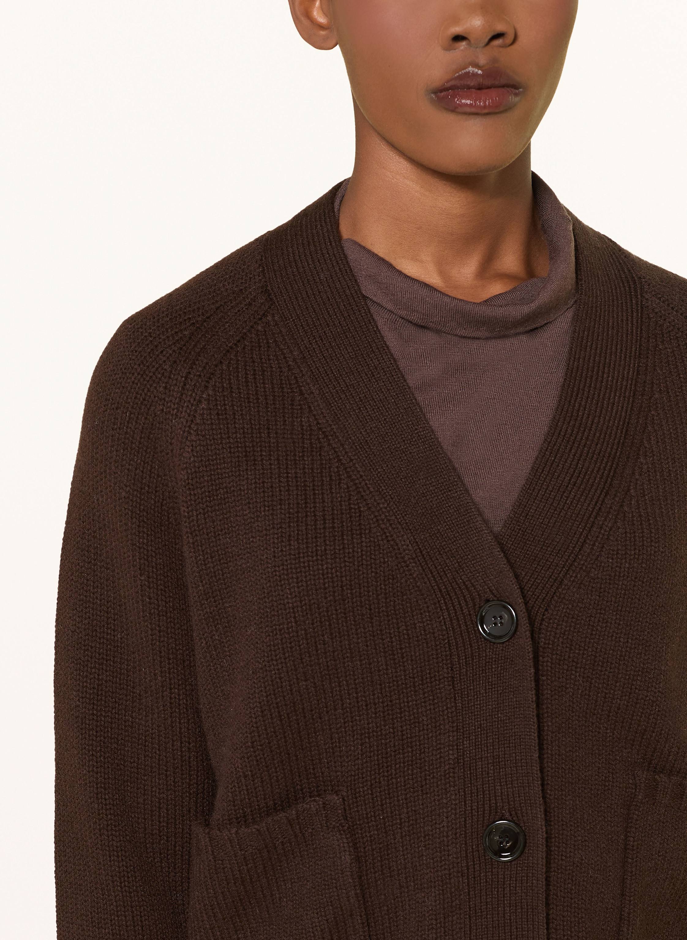Strickjacke mit Cashmere