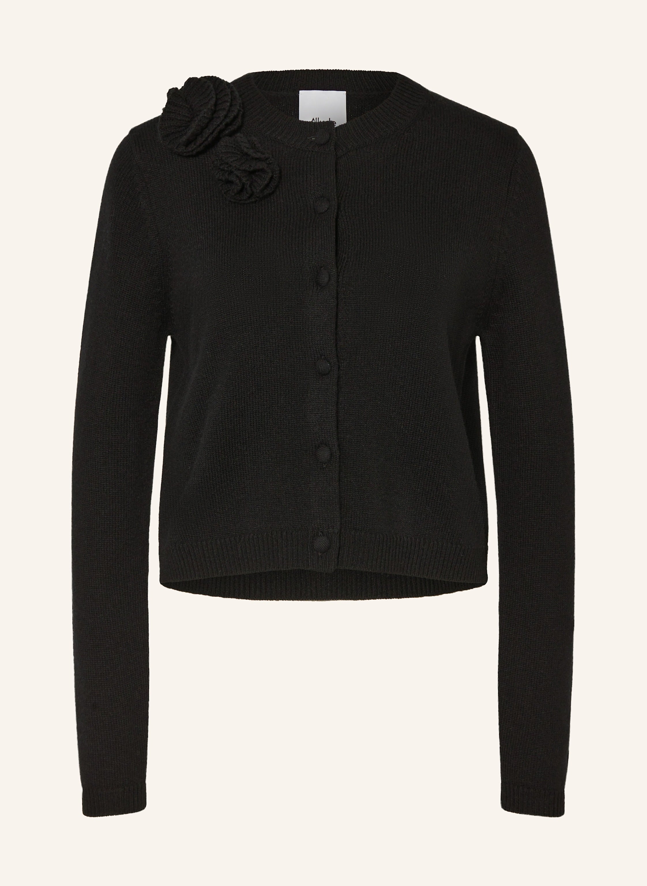 Strickjacke mit Cashmere