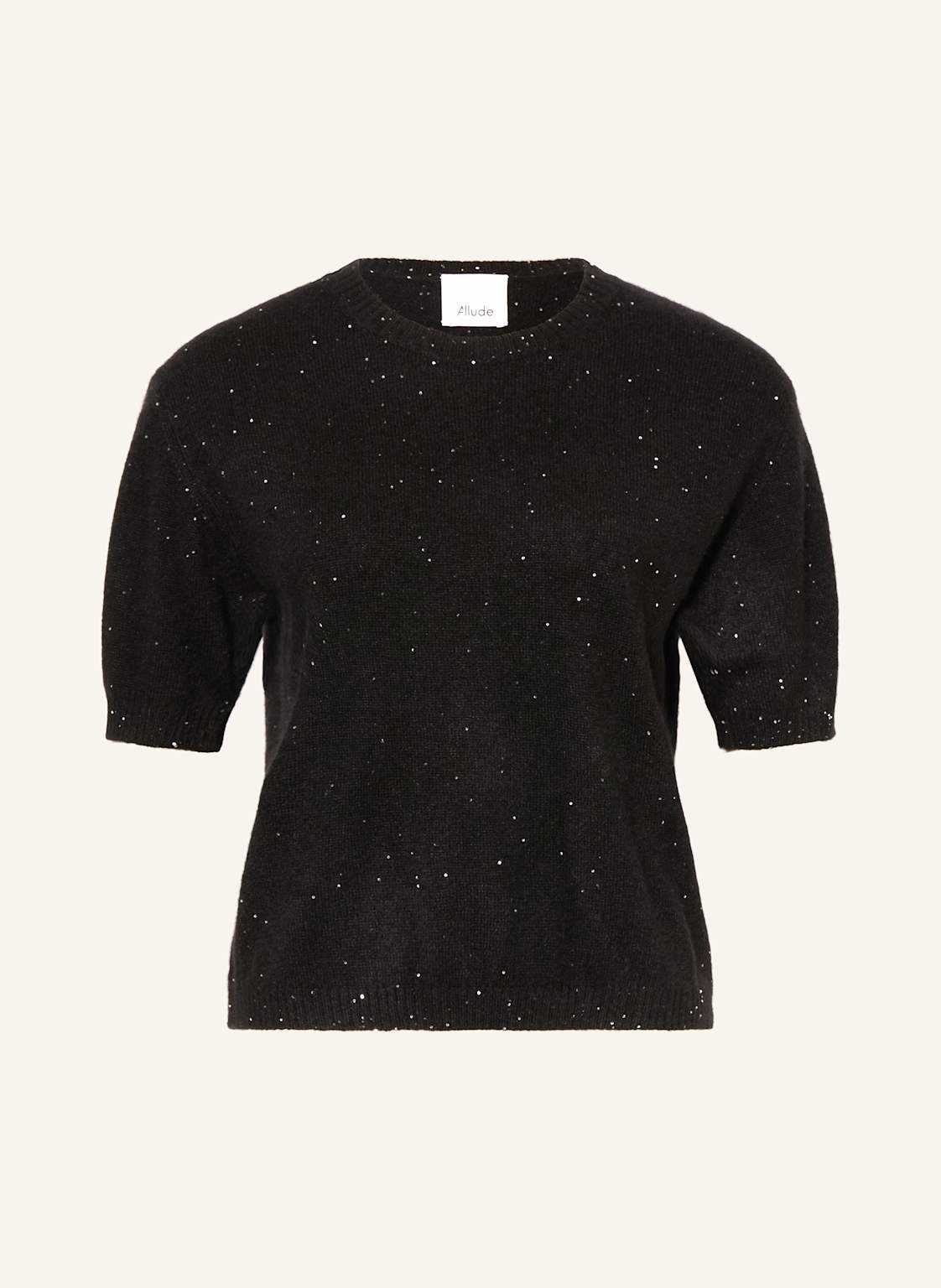 Strickshirt mit Cashmere und Seide