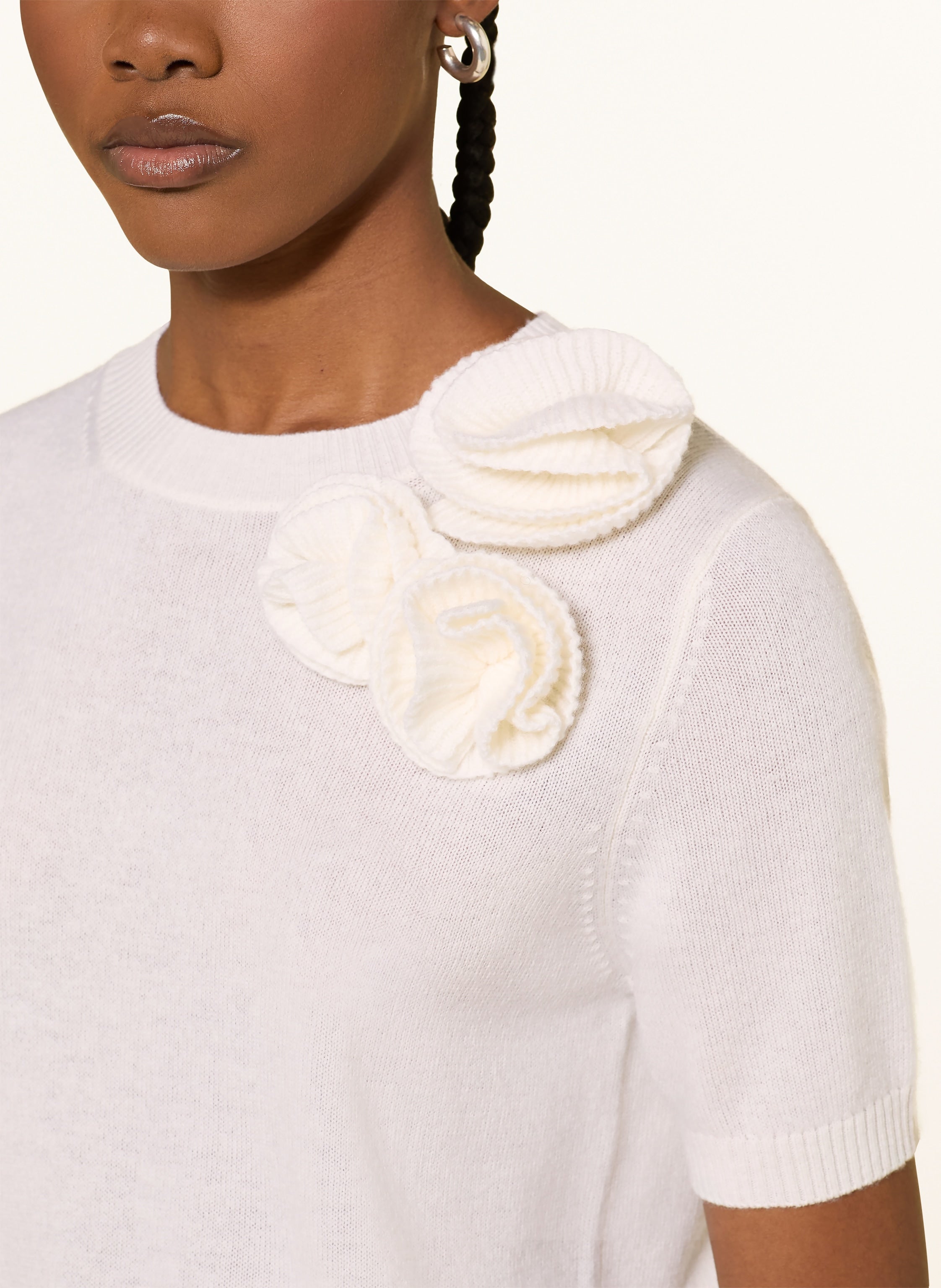 Strickshirt mit Cashmere