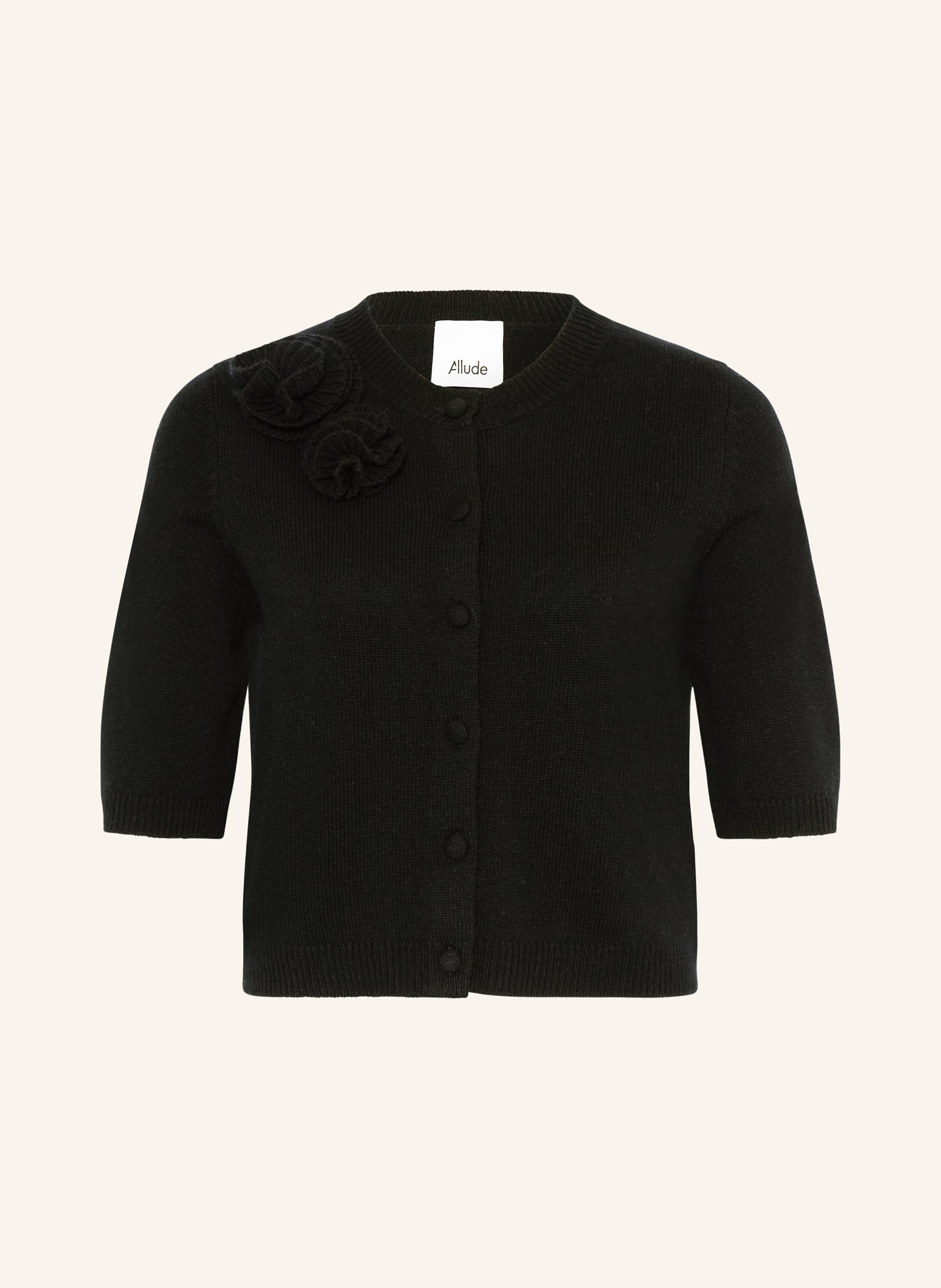 Strickjacke mit Cashmere