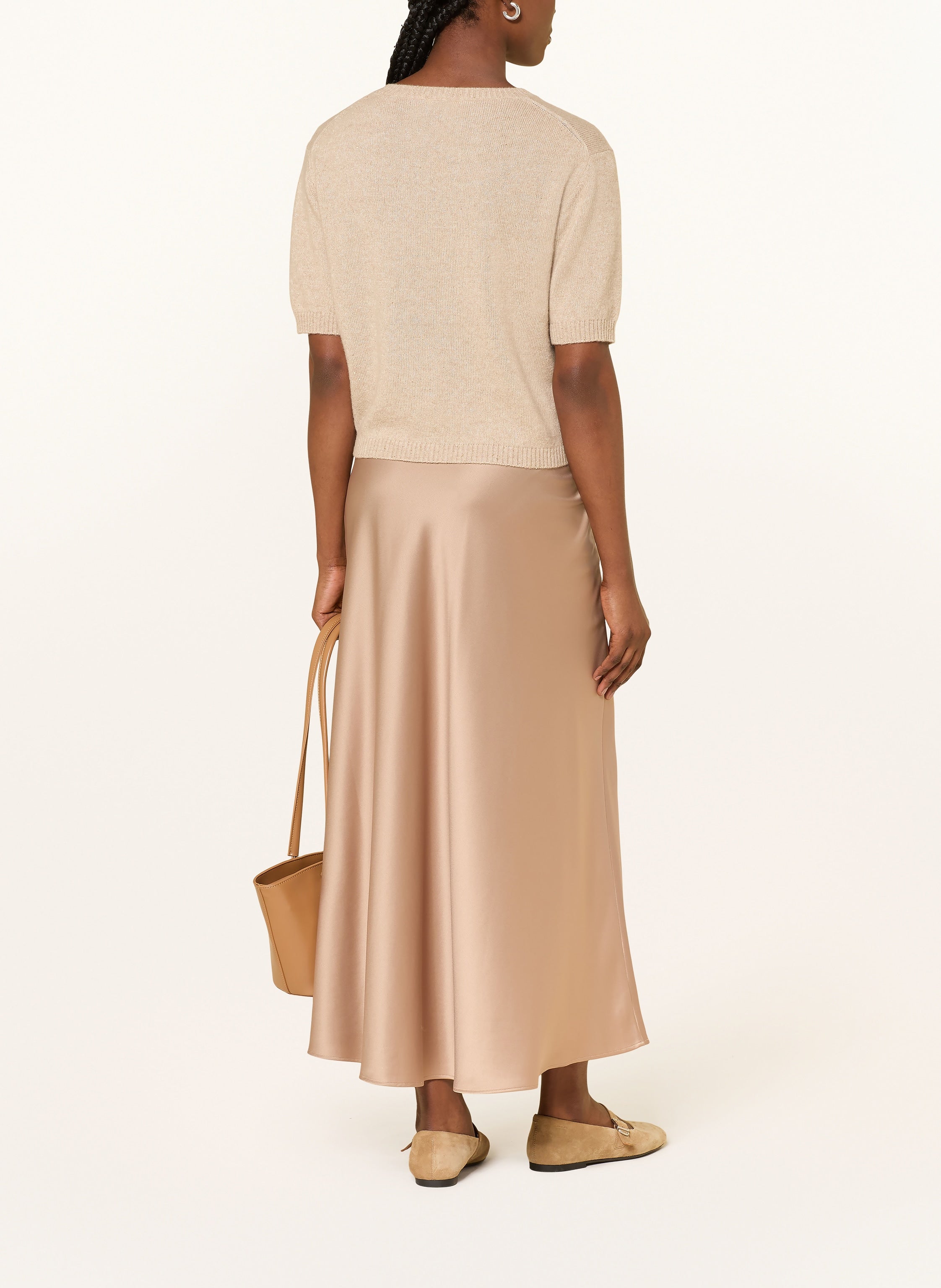 Strickshirt mit Cashmere und Seide