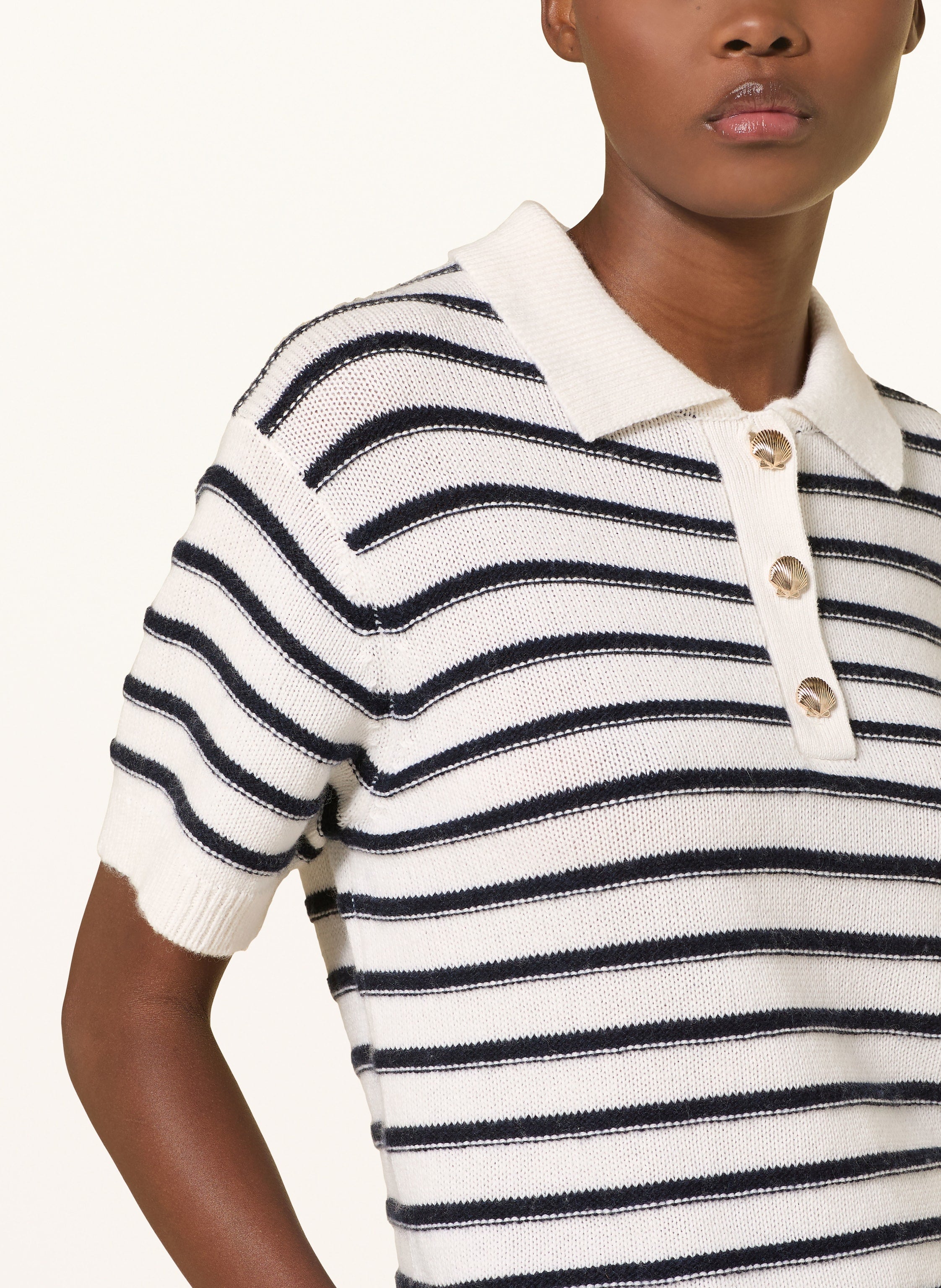 Strickshirt mit Cashmere