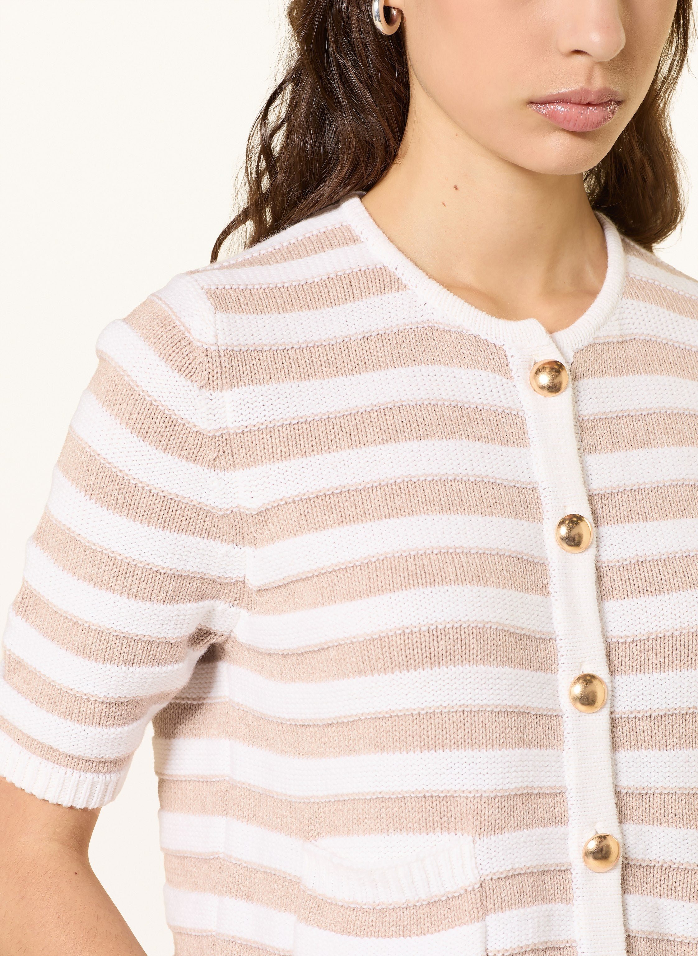 Strickjacke mit Cashmere