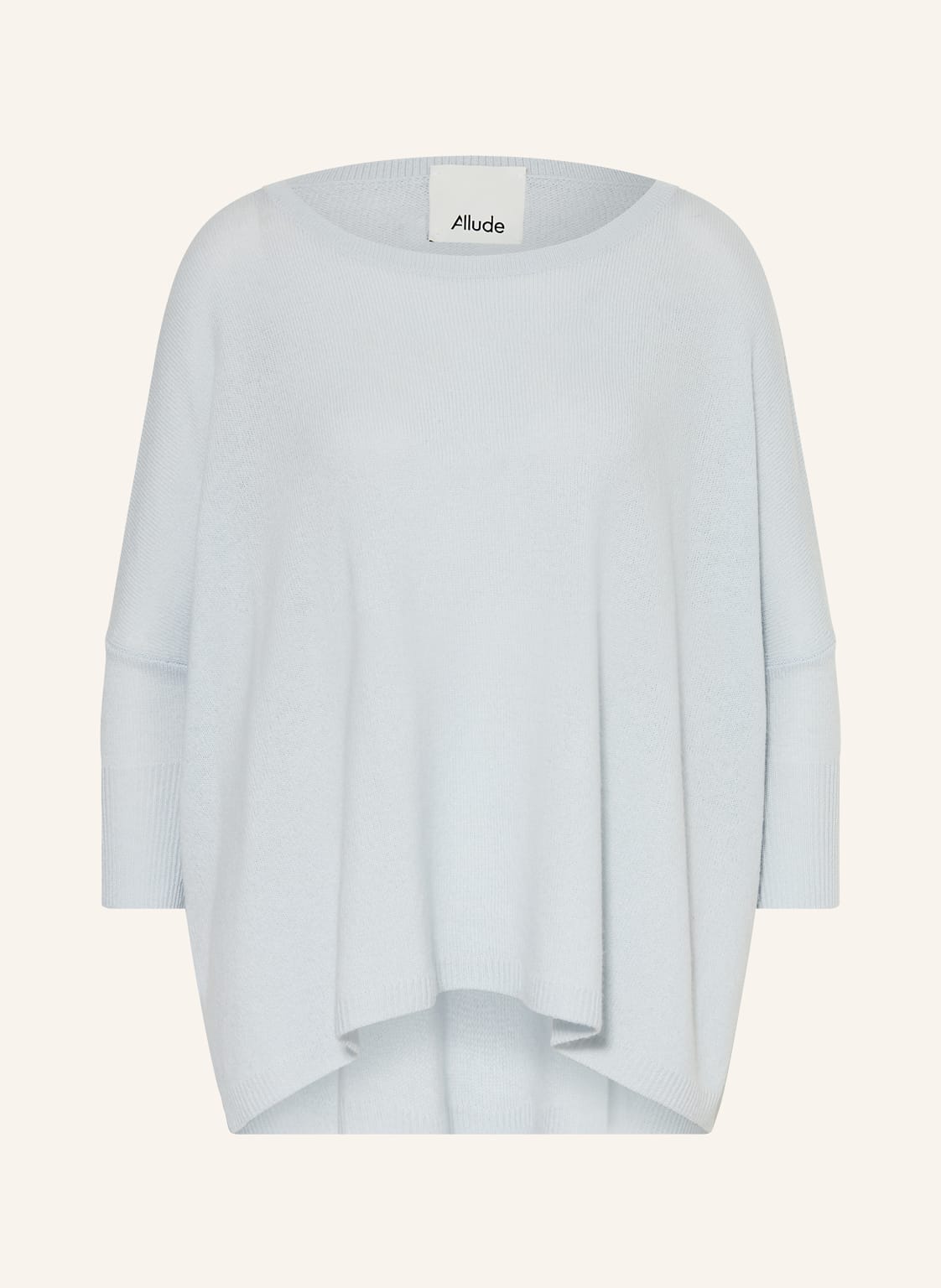 Cashmere-Pullover mit 3/4-Arm