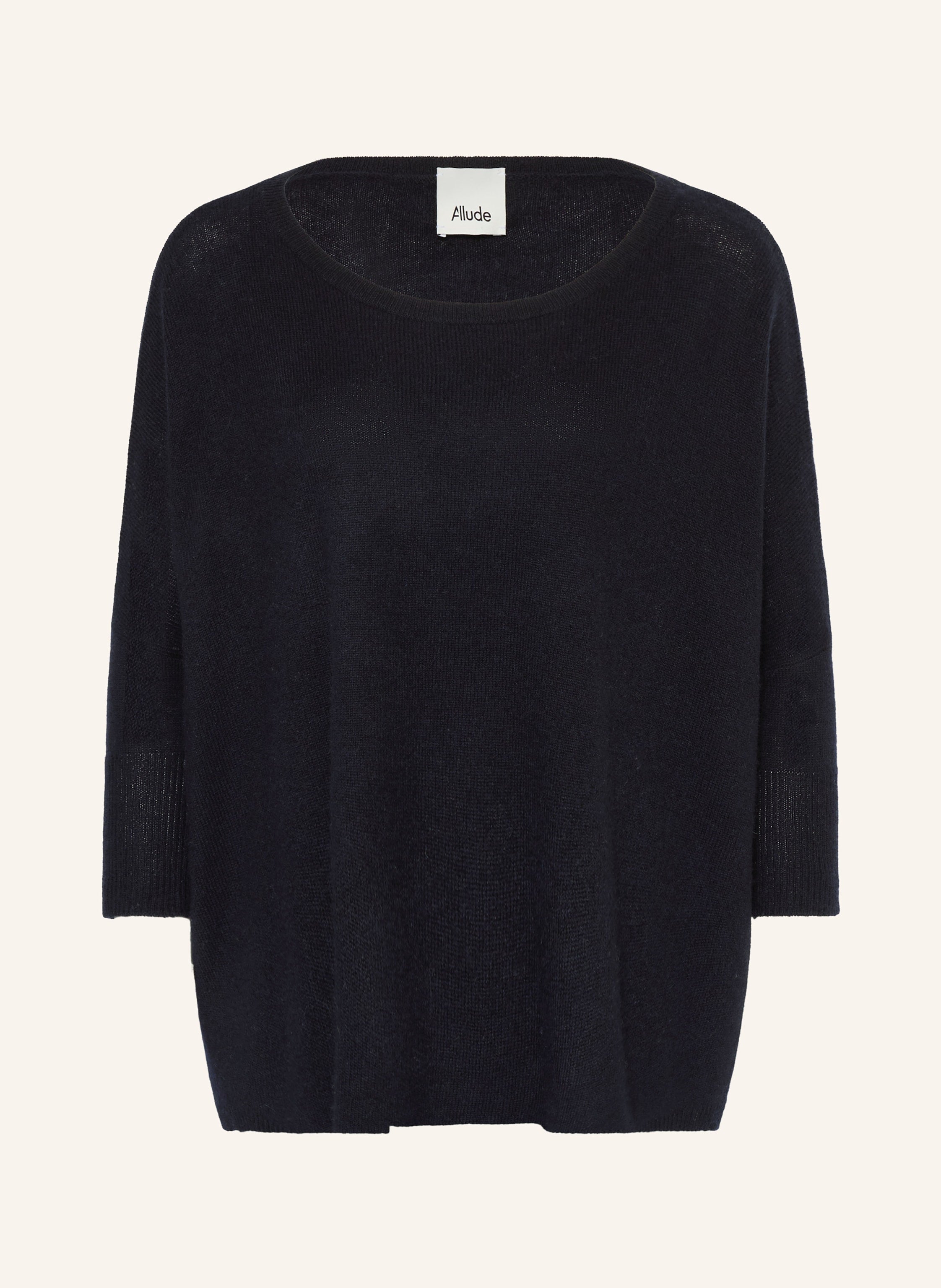Cashmere-Pullover mit 3/4-Arm