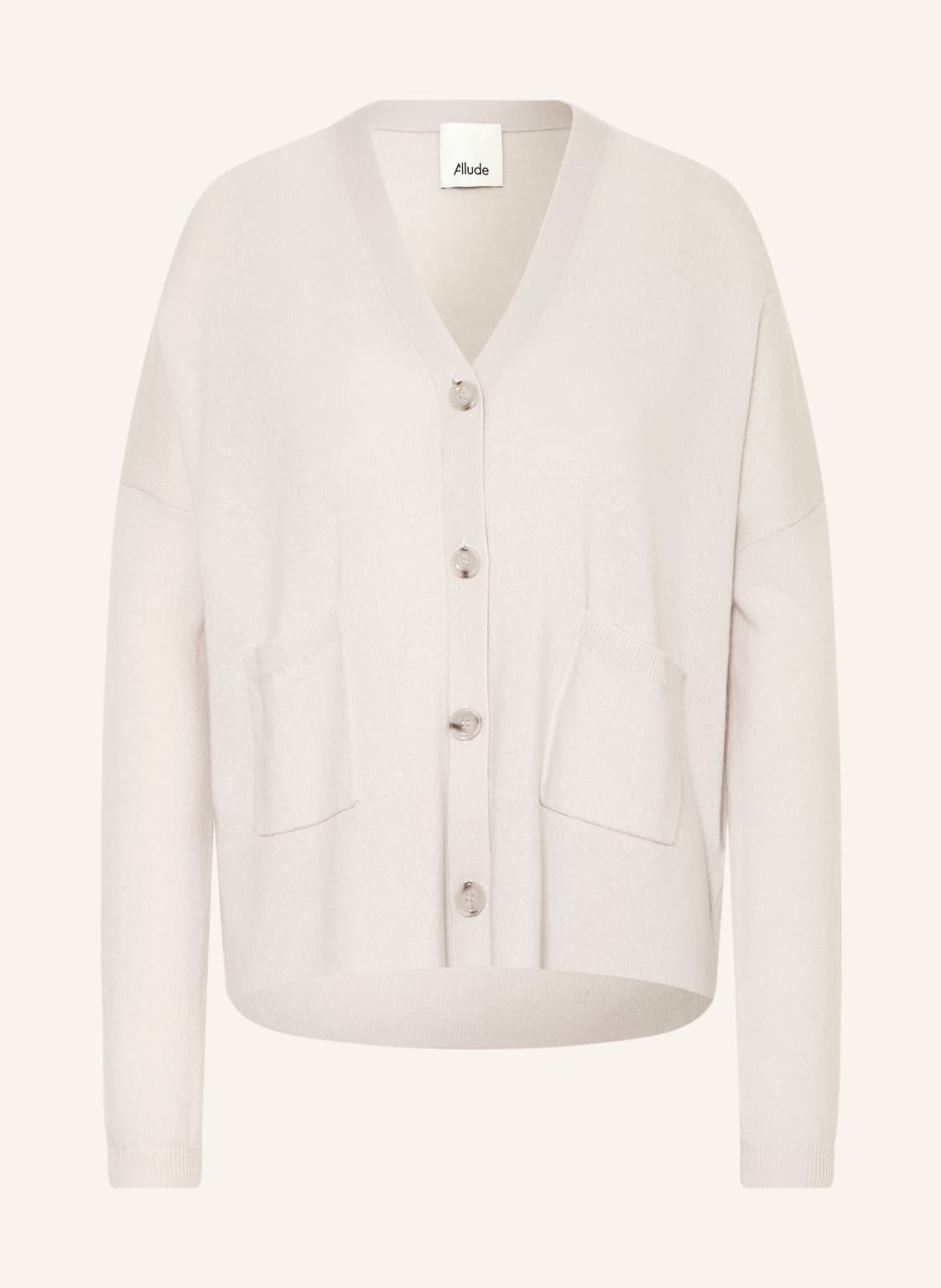 Strickjacke mit Cashmere