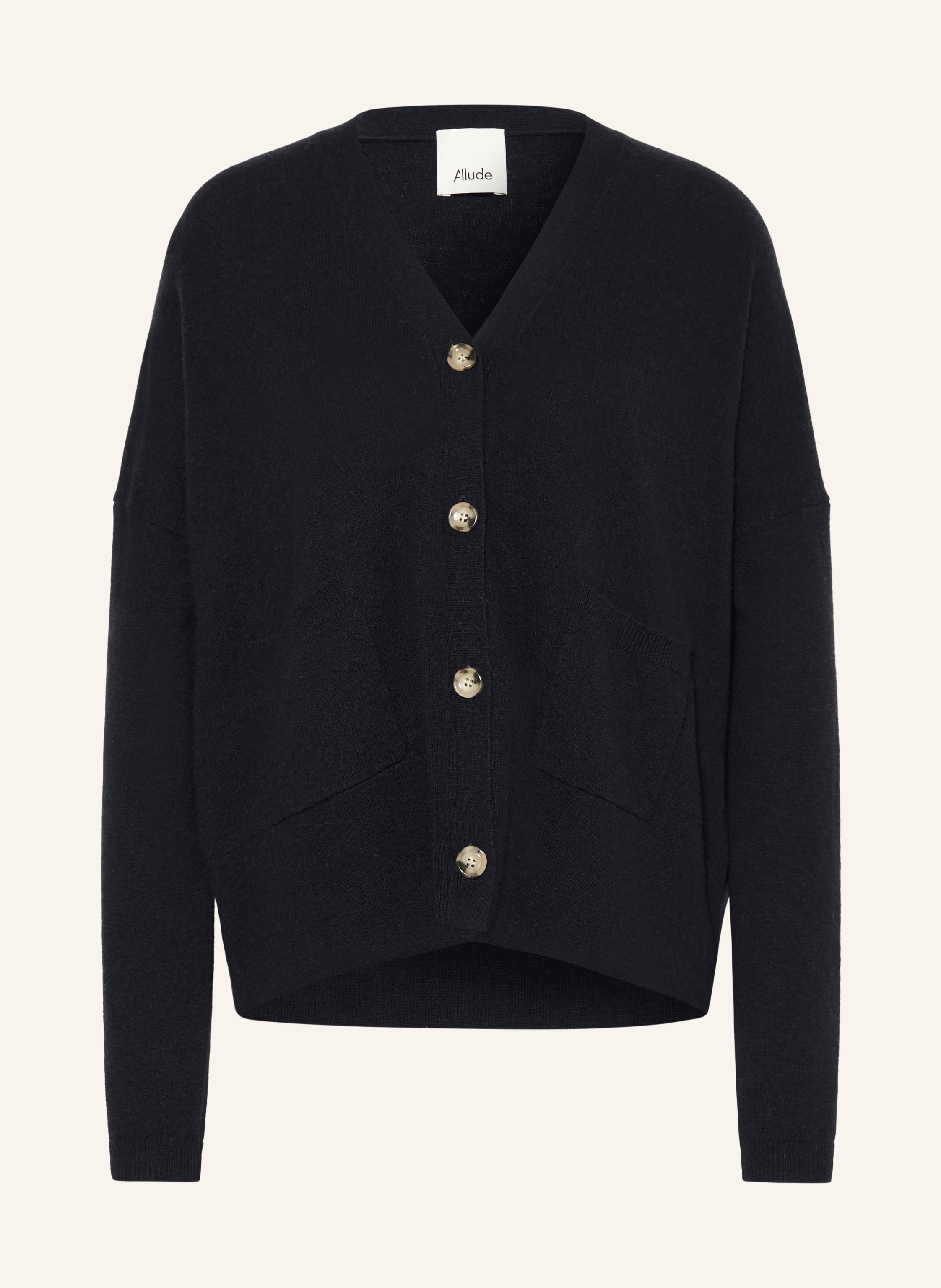 Strickjacke mit Cashmere