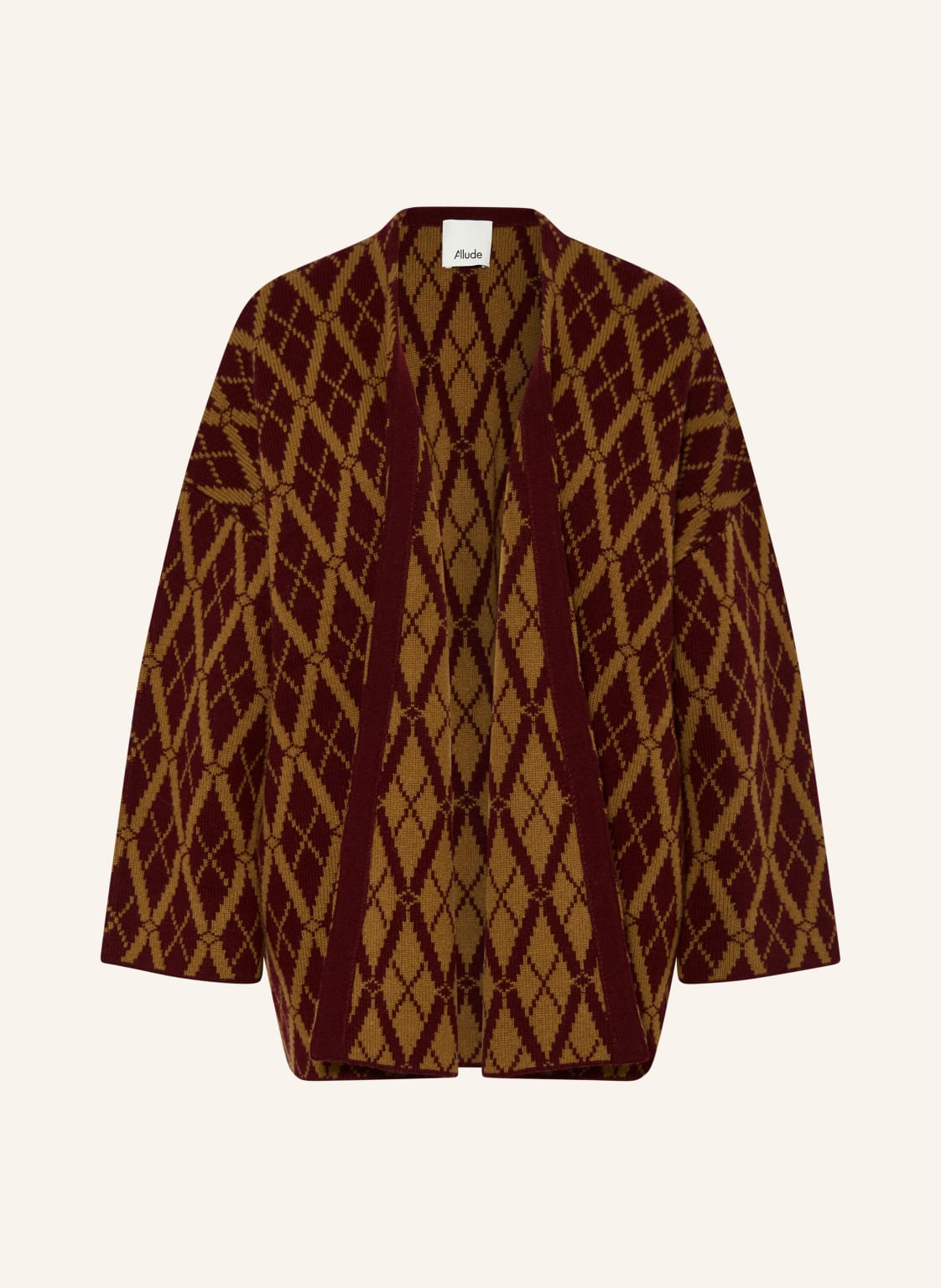 Strickjacke mit Cashmere