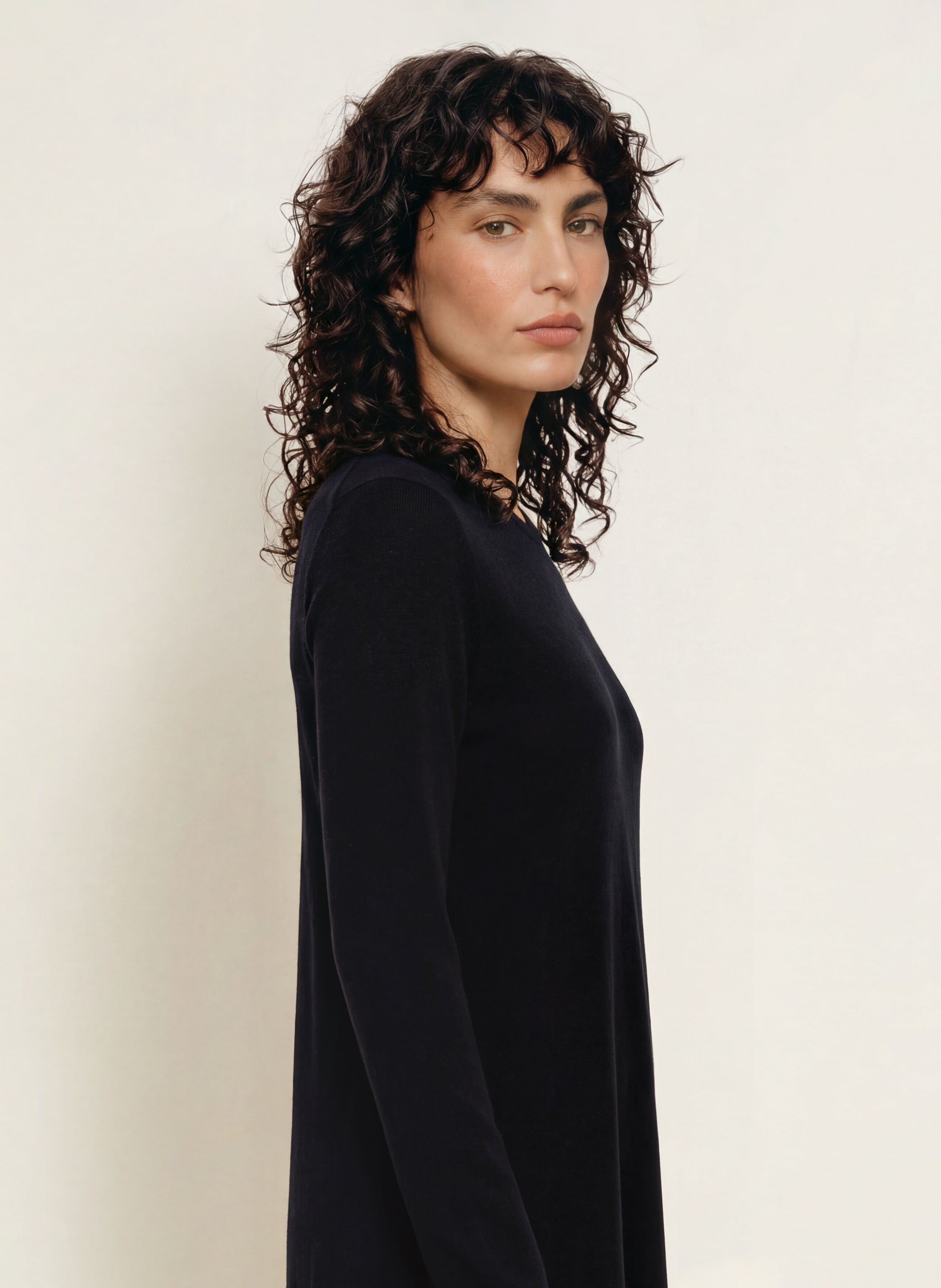 Strickkleid mit Cashmere