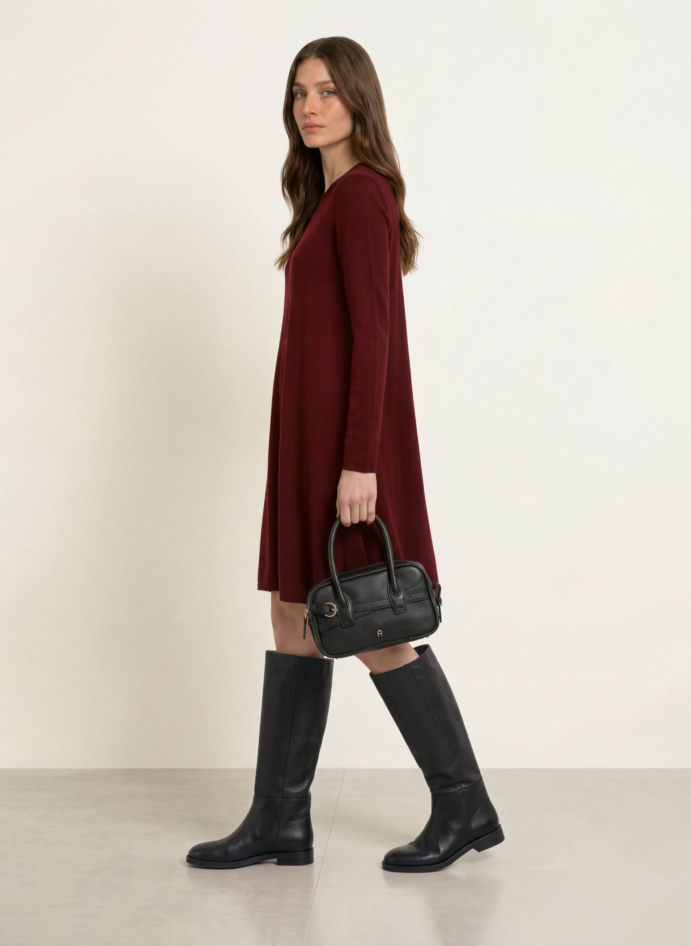 Strickkleid mit Cashmere