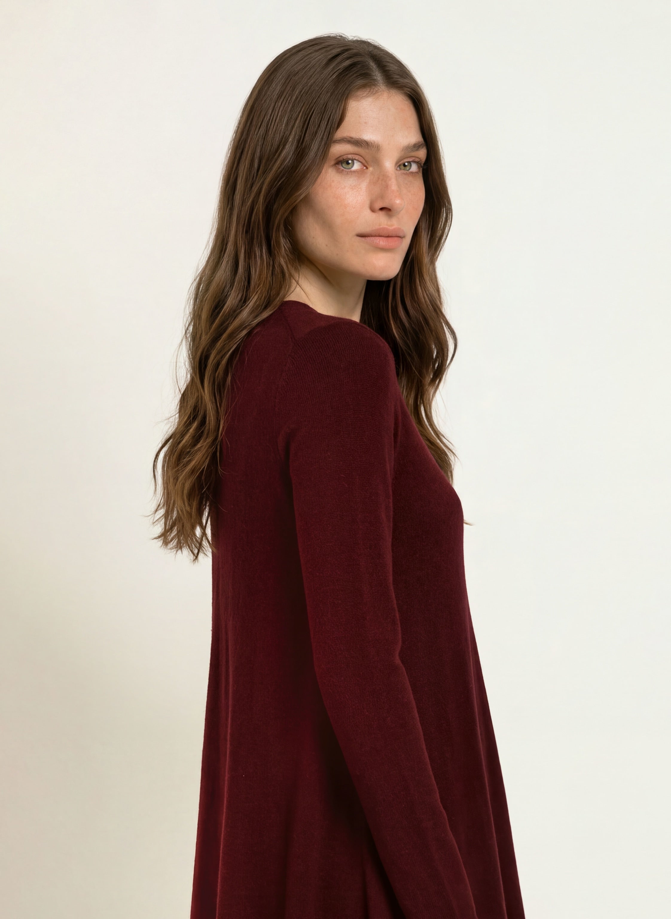 Strickkleid mit Cashmere