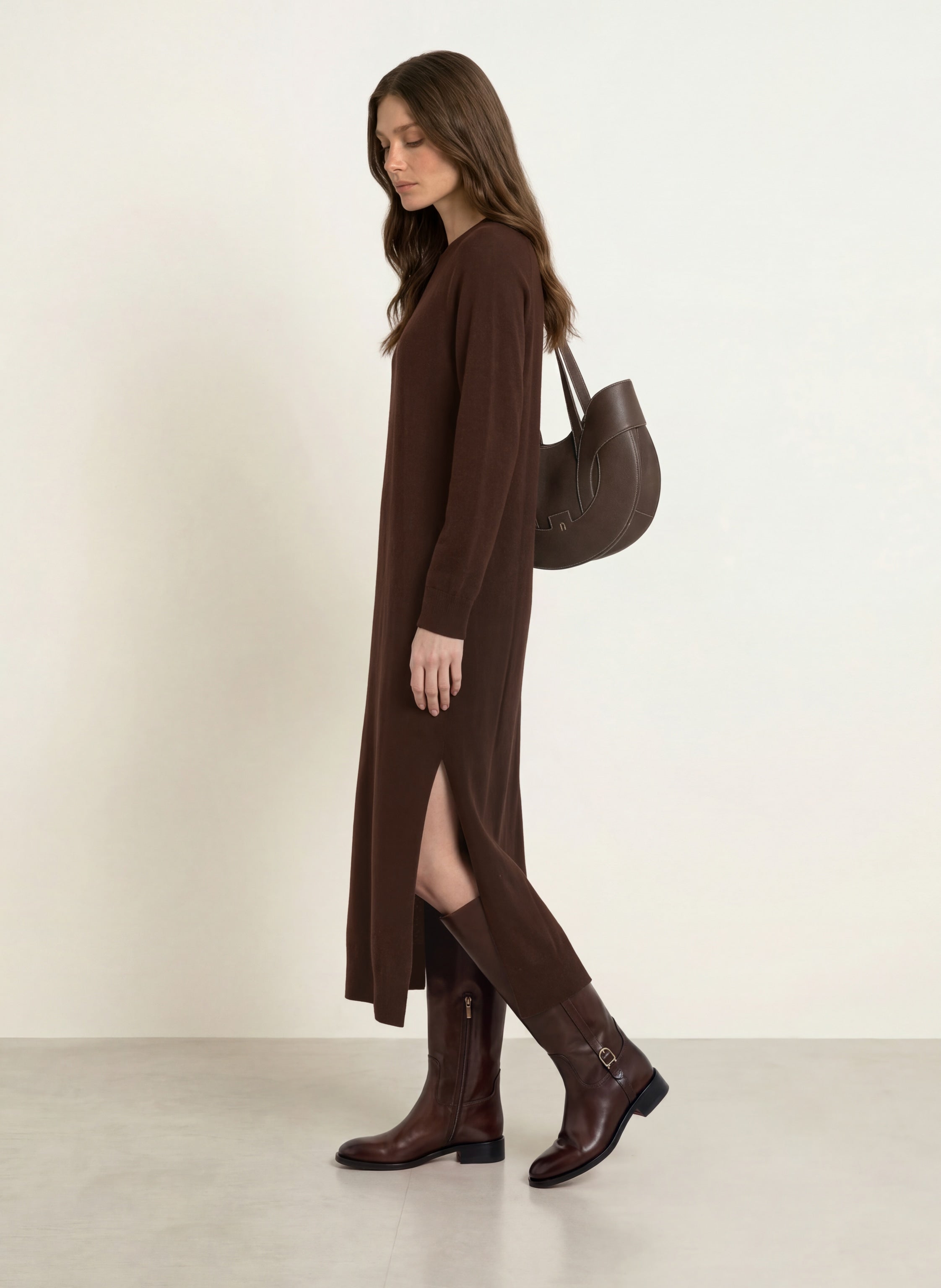 Strickkleid mit Cashmere