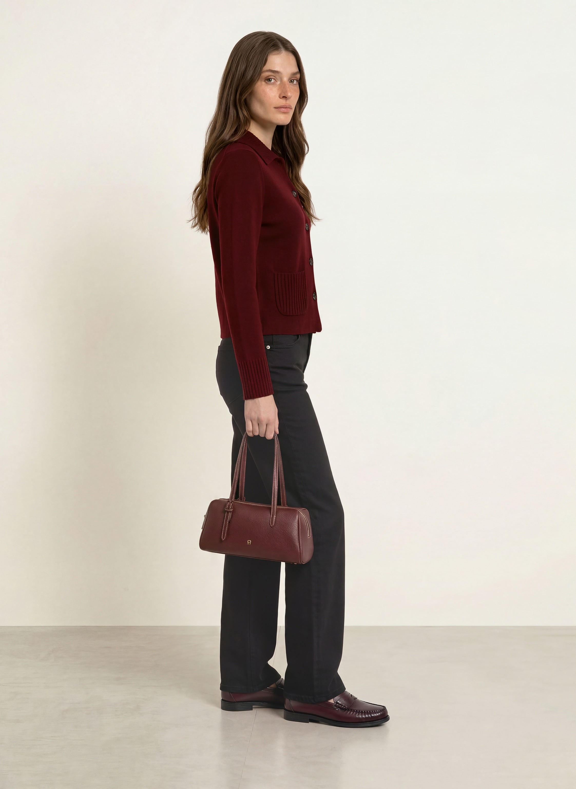 Strickjacke mit Cashmere