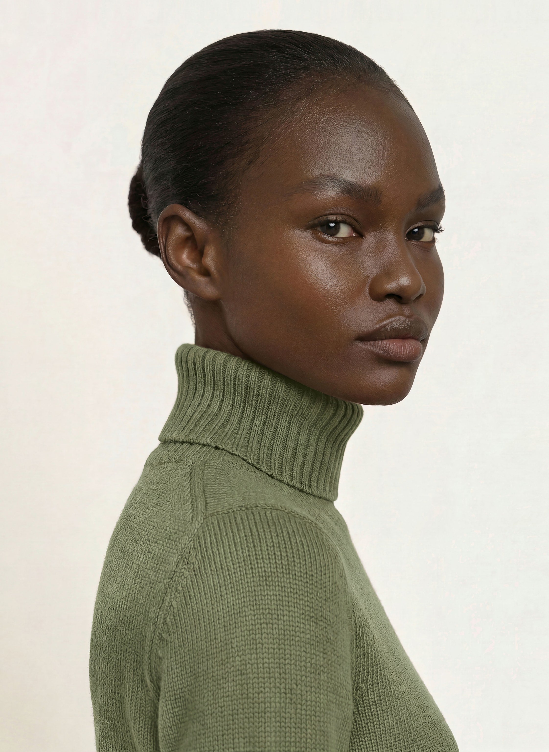 Rollkragenpullover aus Cashmere