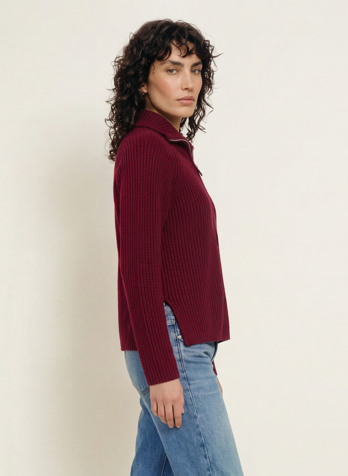 Strickjacke mit Cashmere
