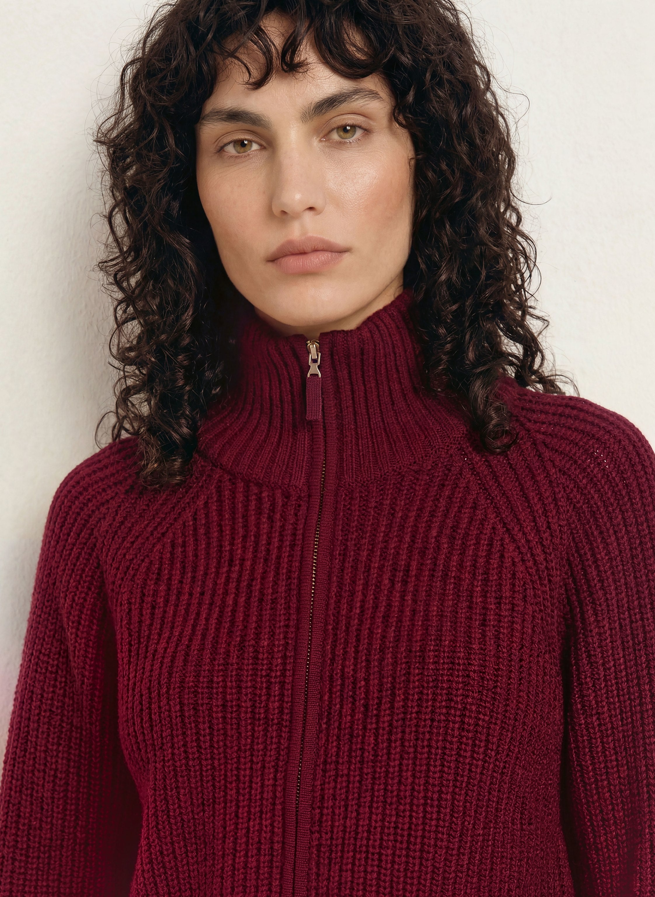 Strickjacke mit Cashmere