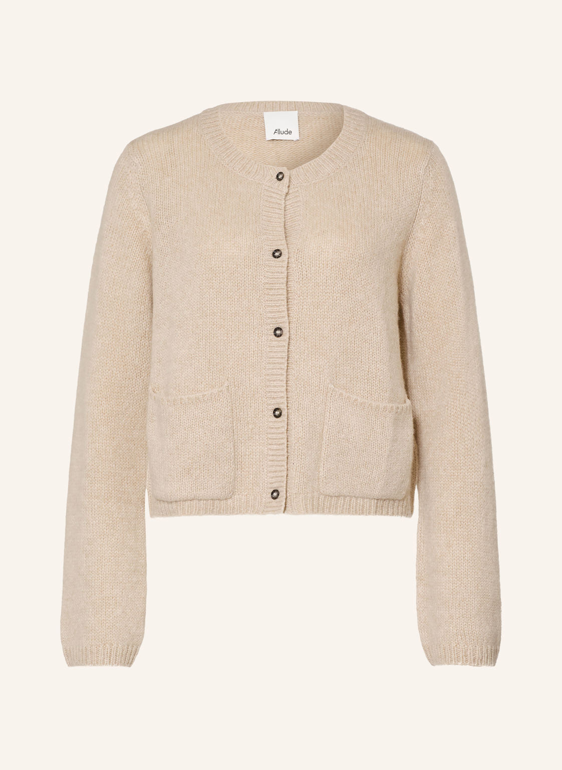 Strickjacke mit Cashmere